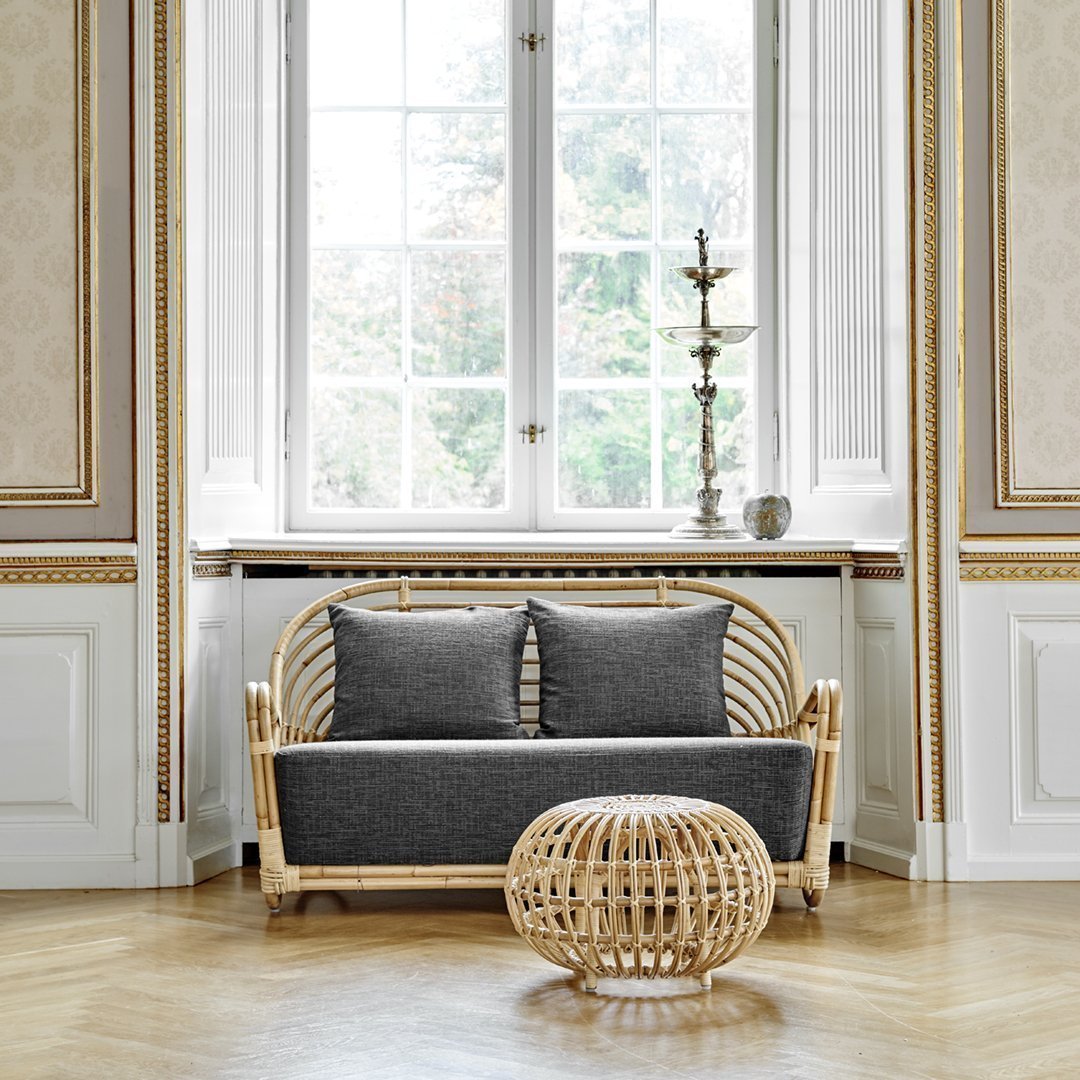 Charlottenborg 2-Seater Sofa - Modern Fabric Loveseat for Small Spaces | Perfect for Living Room, Apartment & Office Waiting Area