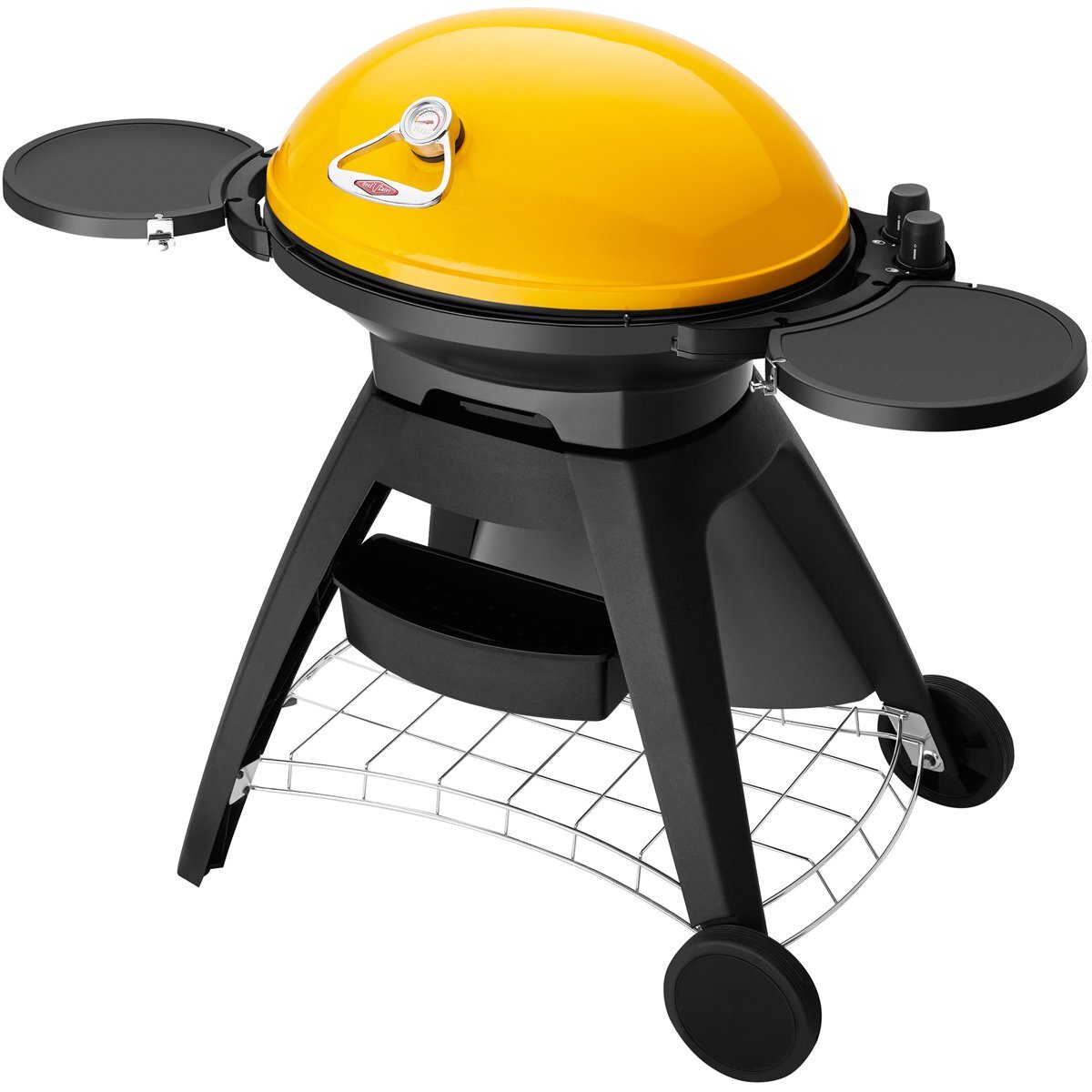 Beefeater Bigg Bugg Amber Mobile LPG BBQ Grill - Model BB722AA - Portable Outdoor Gas Grill for Camping, Tailgating & Backyard BBQs