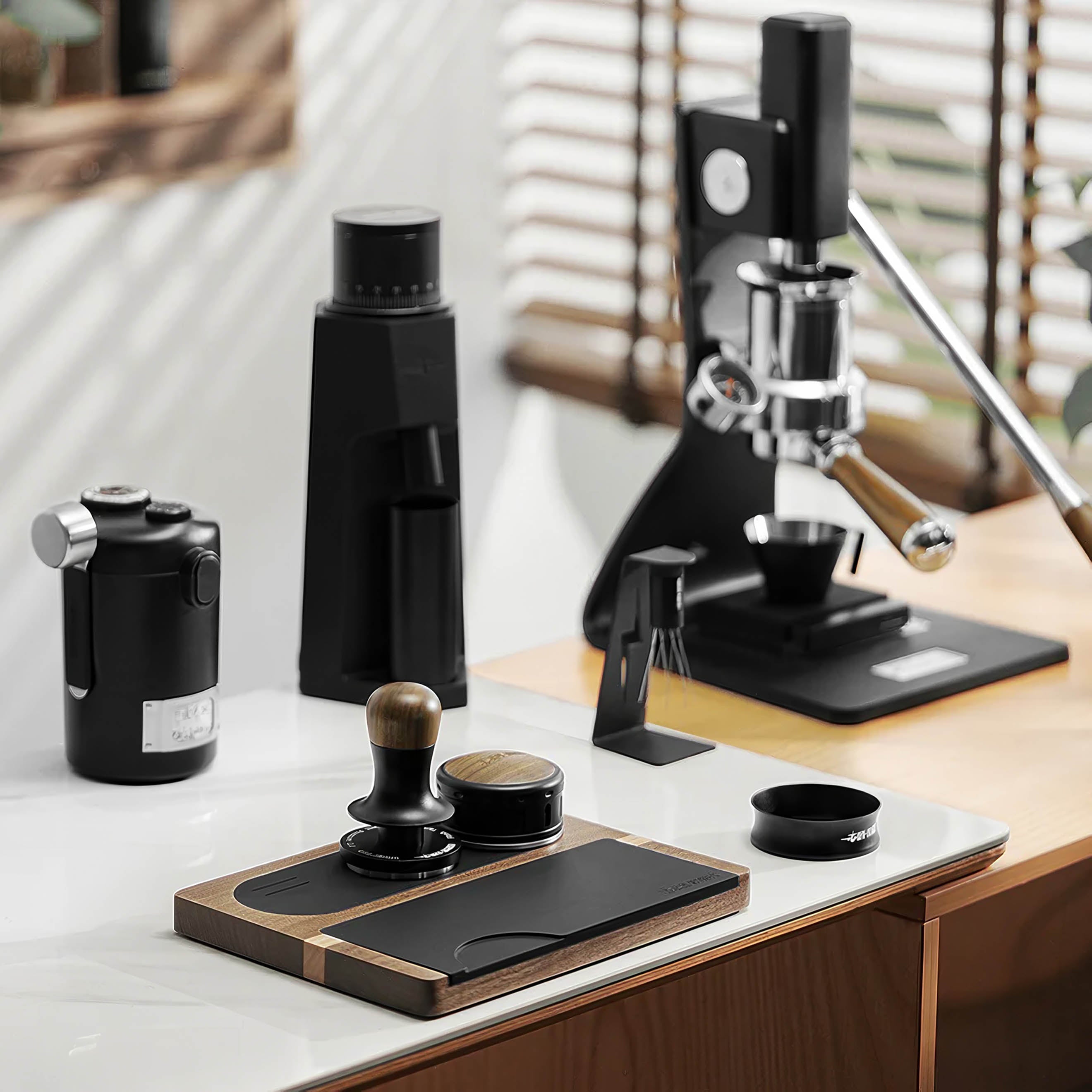 Premium 30lbs Constant Pressure Espresso Tamper - Professional Barista Coffee Tool for Perfect Tamping | Ideal for Home & Cafe Use