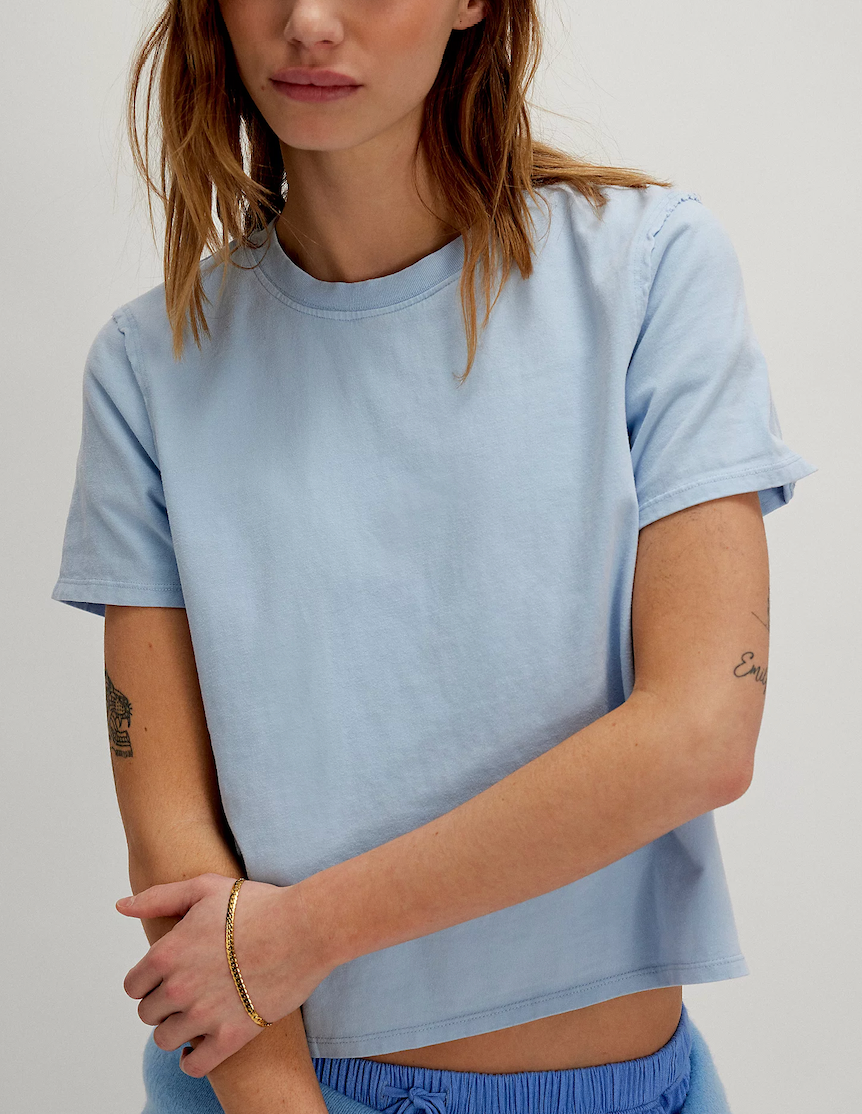 Free People Everyday T-Shirt for Women - Soft Cotton Casual Tee for Daily Wear, Lounge & Outfits