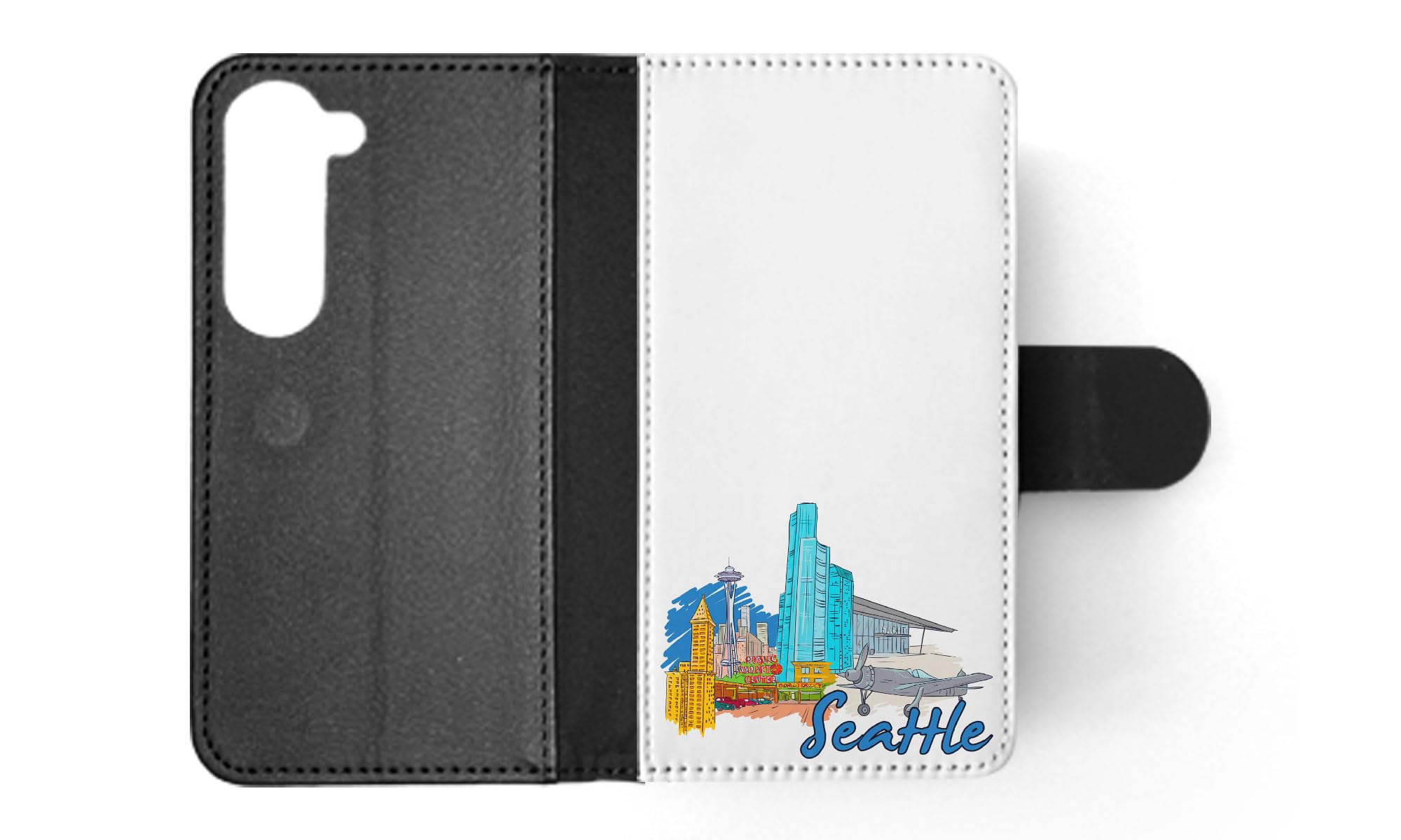 Premium Flip Wallet Phone Case for Samsung Galaxy S23 - Slim Protective Cover with Card Slots | Perfect for Everyday Use, Travel & Business Meetings
