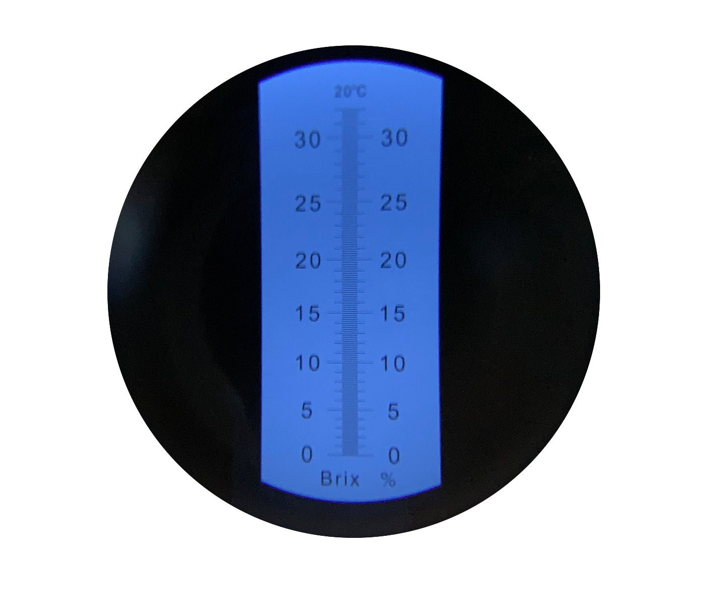 0-32% Brix Refractometer with Automatic Temperature Compensation (ATC) - Ideal for Measuring Sugar Content in Fruits, Honey, Wine & Beverages