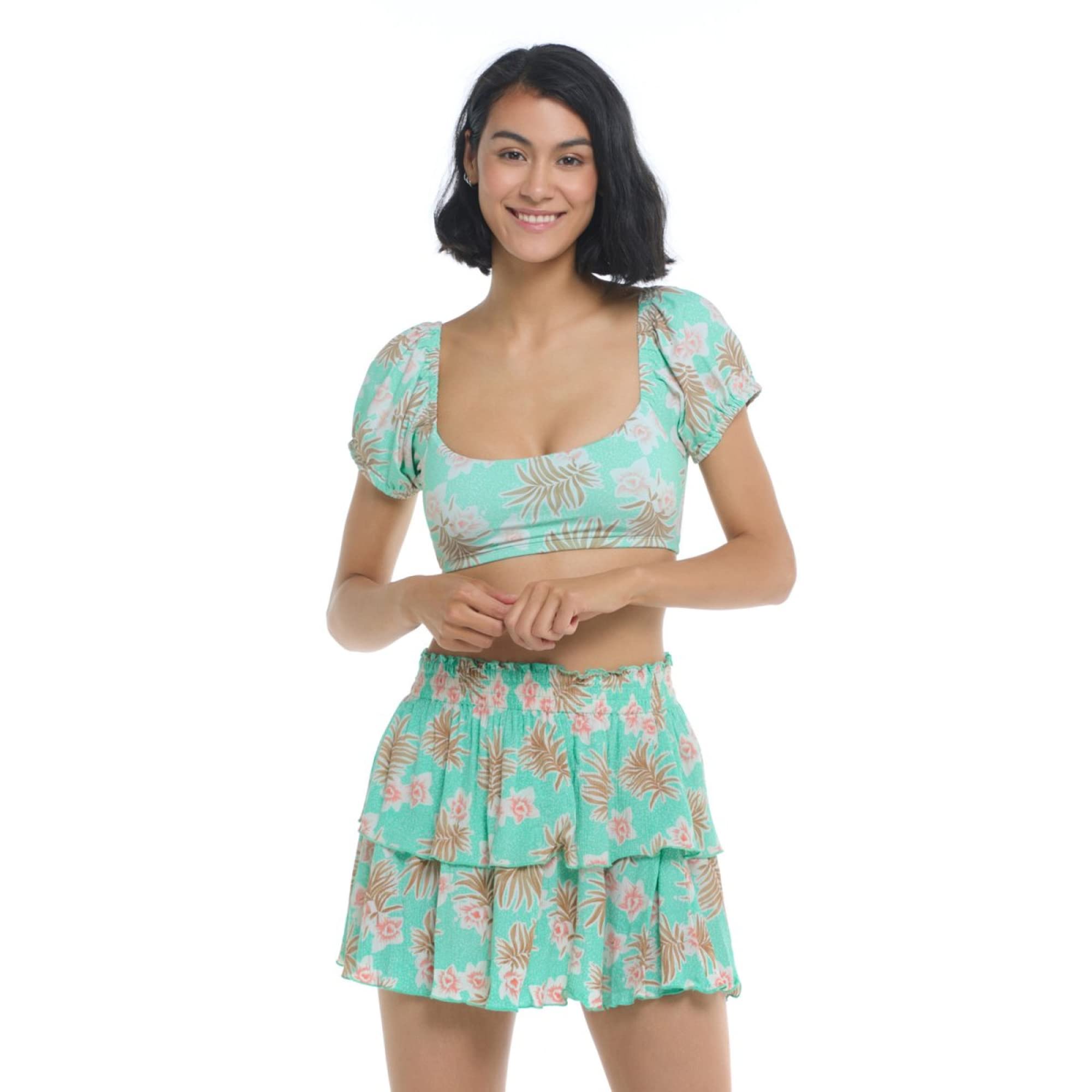 Body Glove Women's Sally Cover-Up Skirt - Stylish Swimwear Cover-Up for Beach, Pool & Vacation - Lightweight & Comfortable Summer Dress