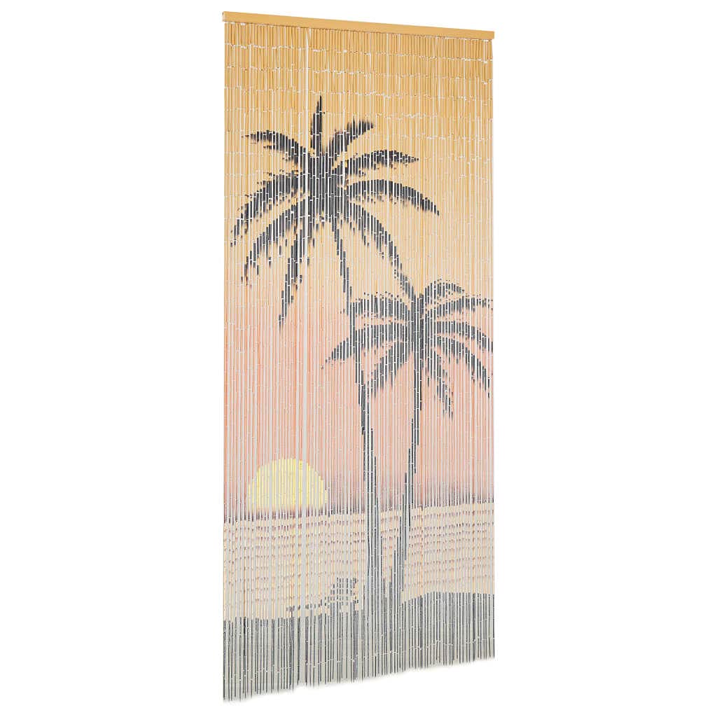 TOPINCN 90x200cm Bamboo Door Curtain - Natural Privacy Screen for Home, Patio & Balcony | UV Protection & Insect Barrier | Perfect for Outdoor Living Spaces & Room Dividers