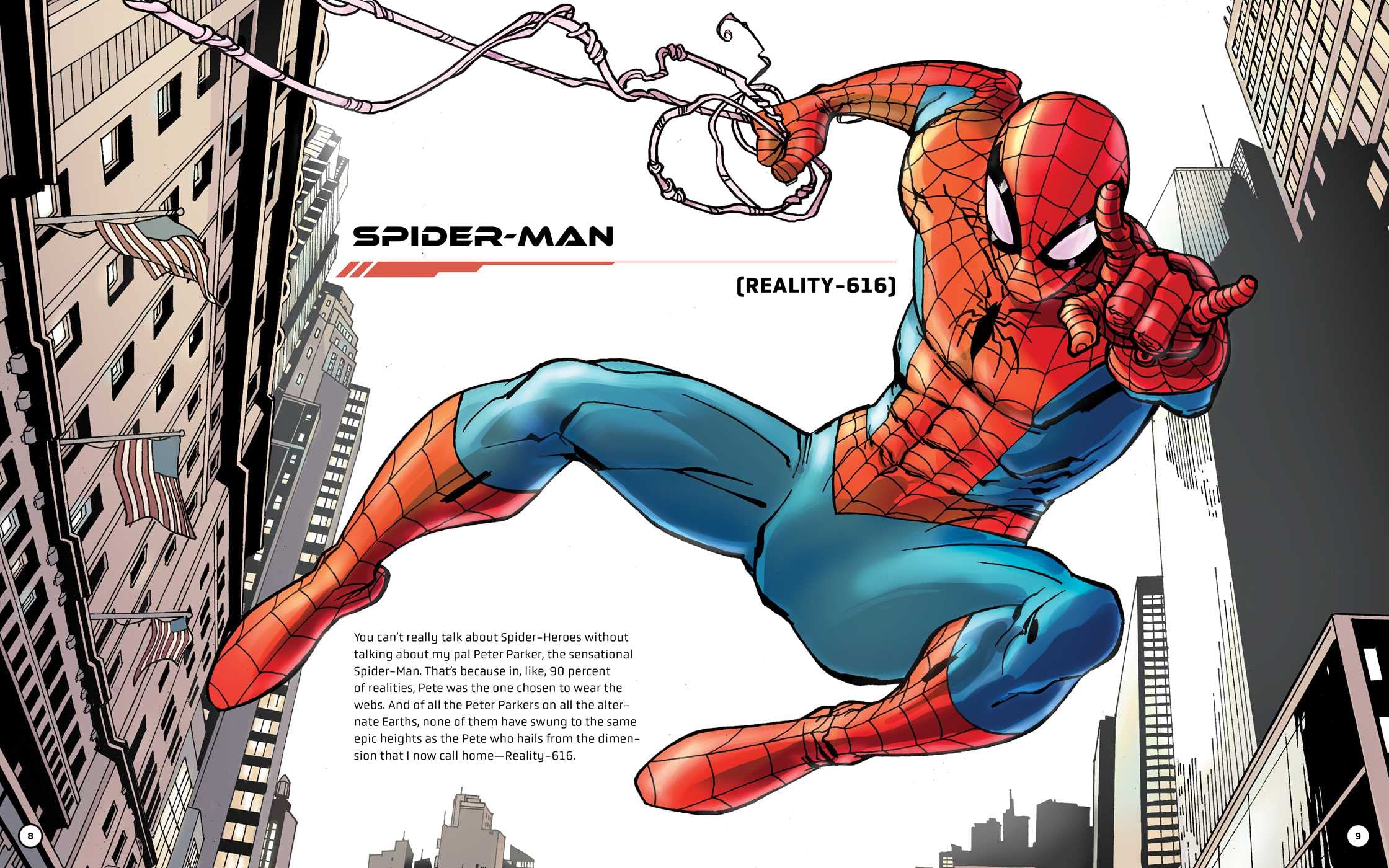 Marvel: Illustrated Guide to the Spider-Verse - Art Book Featuring Spider-Man, Miles Morales & Alternate Timelines | Perfect for Marvel Fans, Comic Collectors & Home Decor