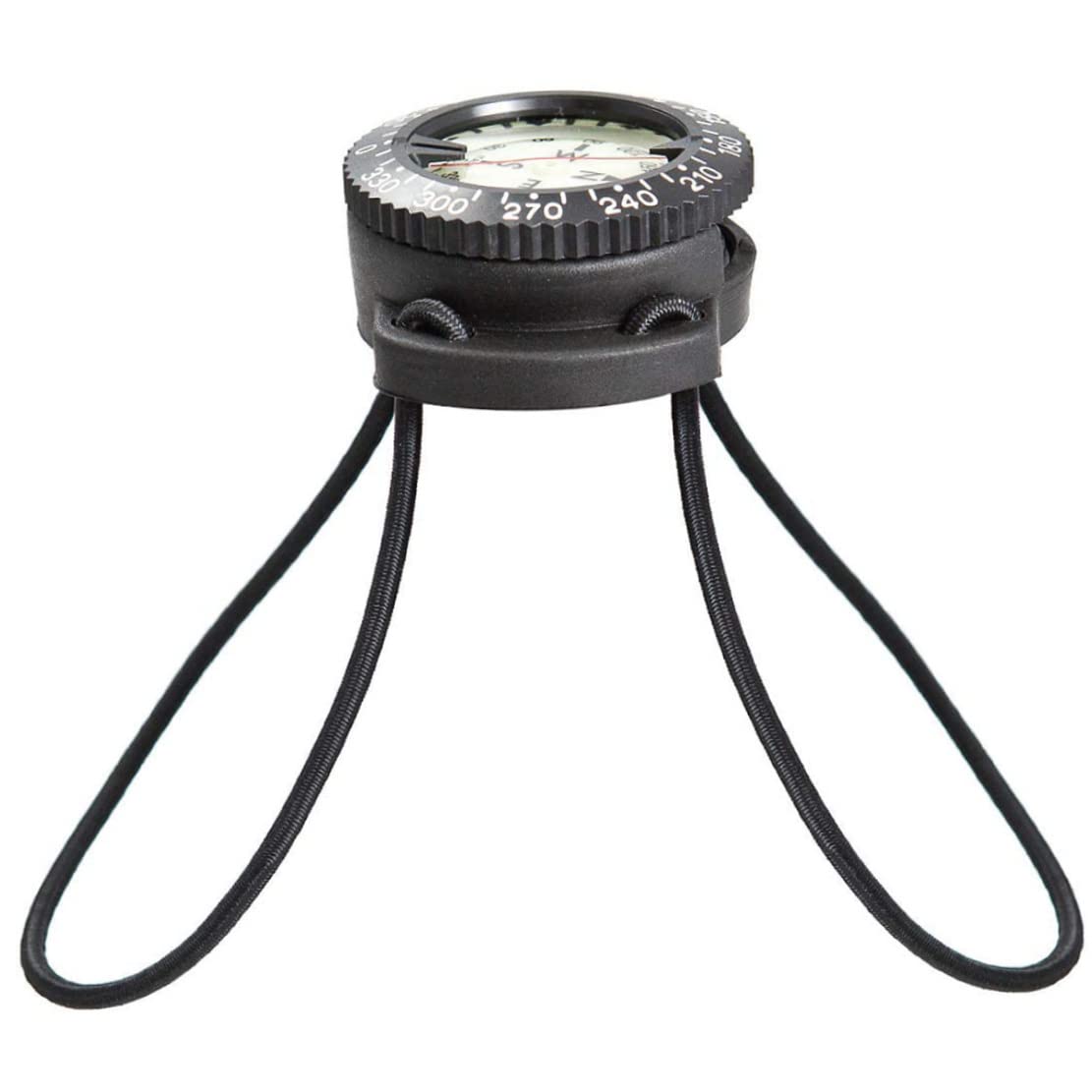 1PC Professional Scuba Diving Wrist Compass - Waterproof Underwater Navigation Compass with Adjustable Bungee Strap for Scuba Diving, Snorkeling & Marine Exploration