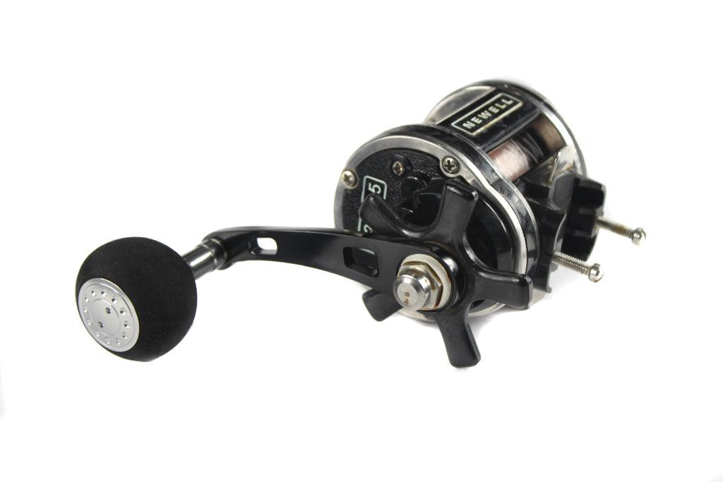 Jigging World Power Handle for Newell Reels - Upgrade Your Fishing Reel for Saltwater & Freshwater Angling