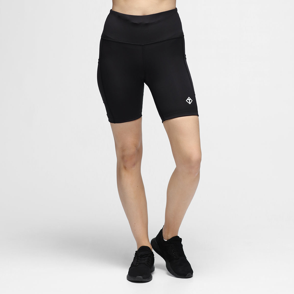 Premium Black Diamond Luxe Running Shorts for Women & Men - Lightweight, Moisture-Wicking with Secure Pockets - Perfect for Gym, Jogging & Outdoor Activities