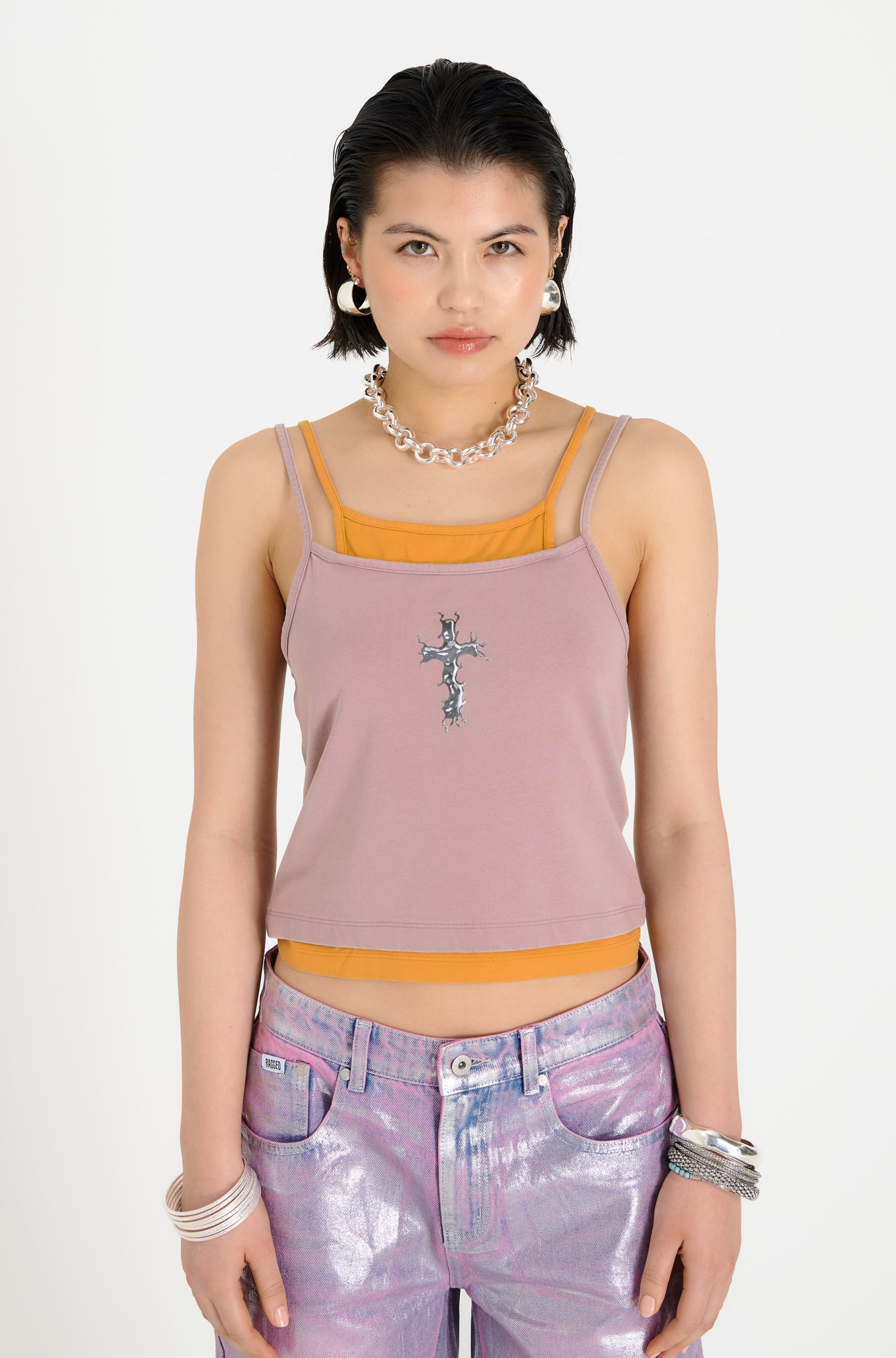 Stylish Women's Layered Charm Vest - Trendy Fashion Outerwear for Fall & Winter - Perfect for Layering, Casual Outfits, and Office Wear