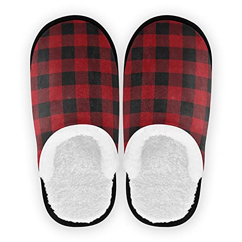 Geometric Red Buffalo Plaid Grid