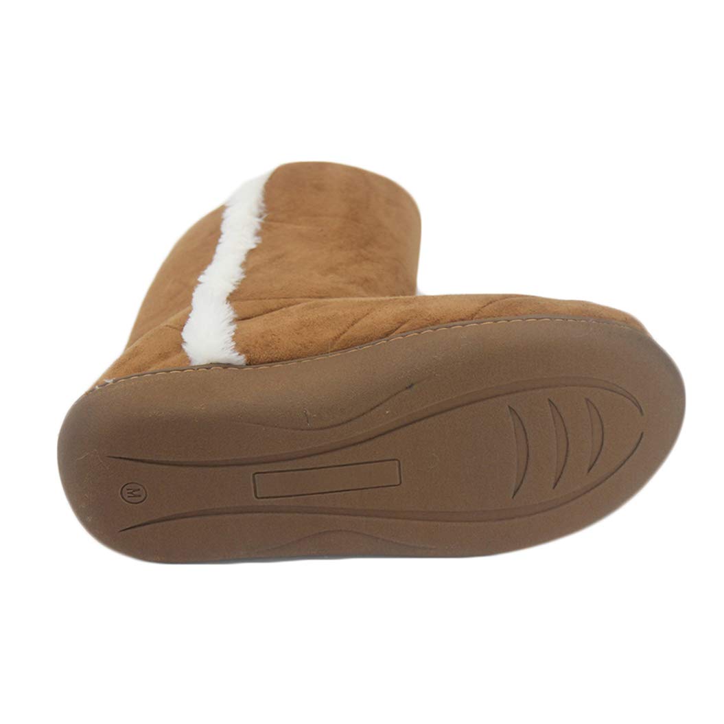 Women's Winter Warm Memory Foam House Slippers - Indoor/Outdoor Cozy Boots for Home, Comfortable Non-Slip Fuzzy Slippers for Relaxing, Lounging & Cold Weather Wear