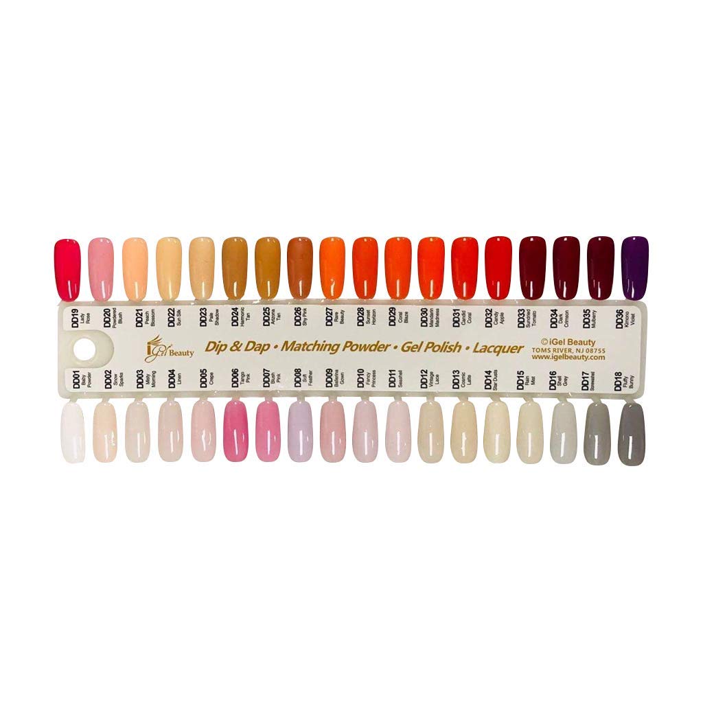 iGel 100% Pure Gel Nail Polish - Dip & Dap Collection (DD023 Pale Shadow) for Long-Lasting Manicures at Home & Salon