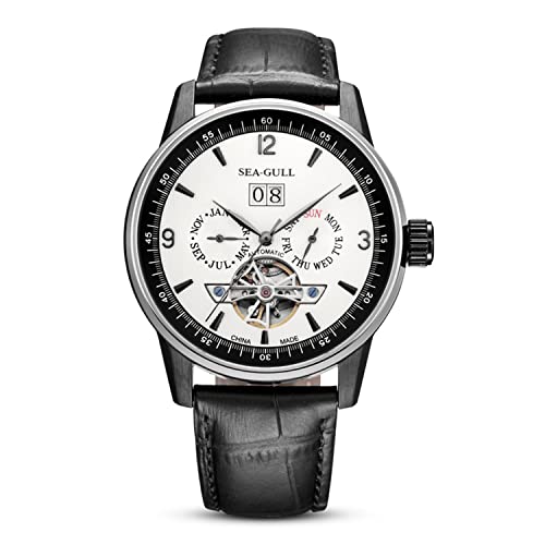 White Dial/Black Ring