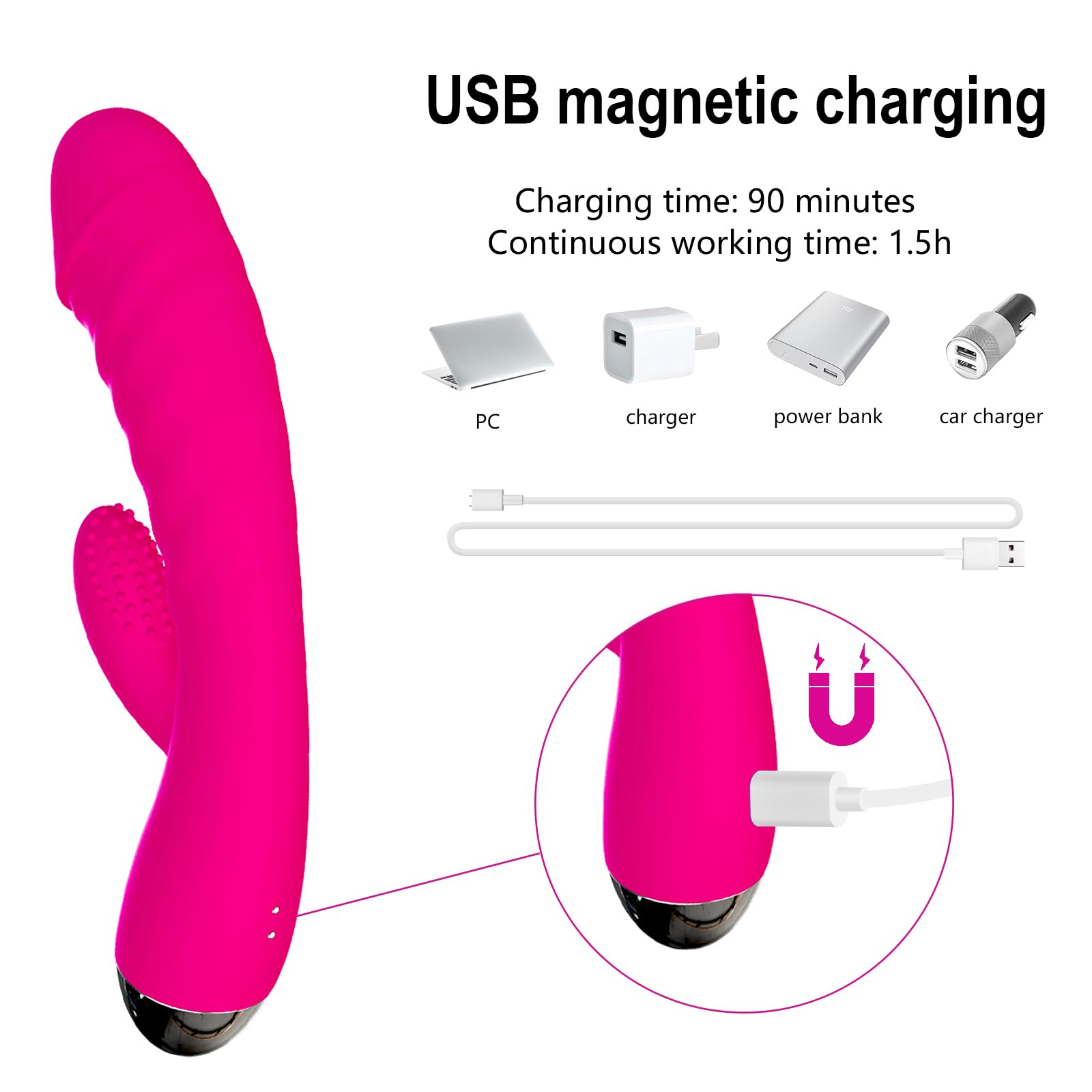 10-Speed Powerful Clitoral Sucking Vibrator for Women - Remote Control G-Spot & Clit Stimulator, Rechargeable Waterproof Adult Sex Toy for Solo & Couple Play - Enhance Intimacy & Pleasure in Bedroom
