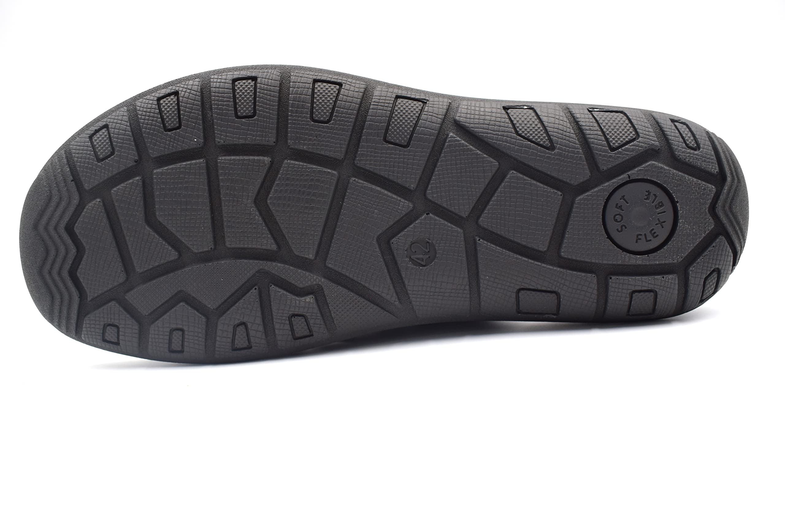 NEKTA Men's Casual Leather Sandals - Comfortable Outdoor Slide Sandals for Walking & Beach - Fisherman Sandals for Summer Travel & Relaxation