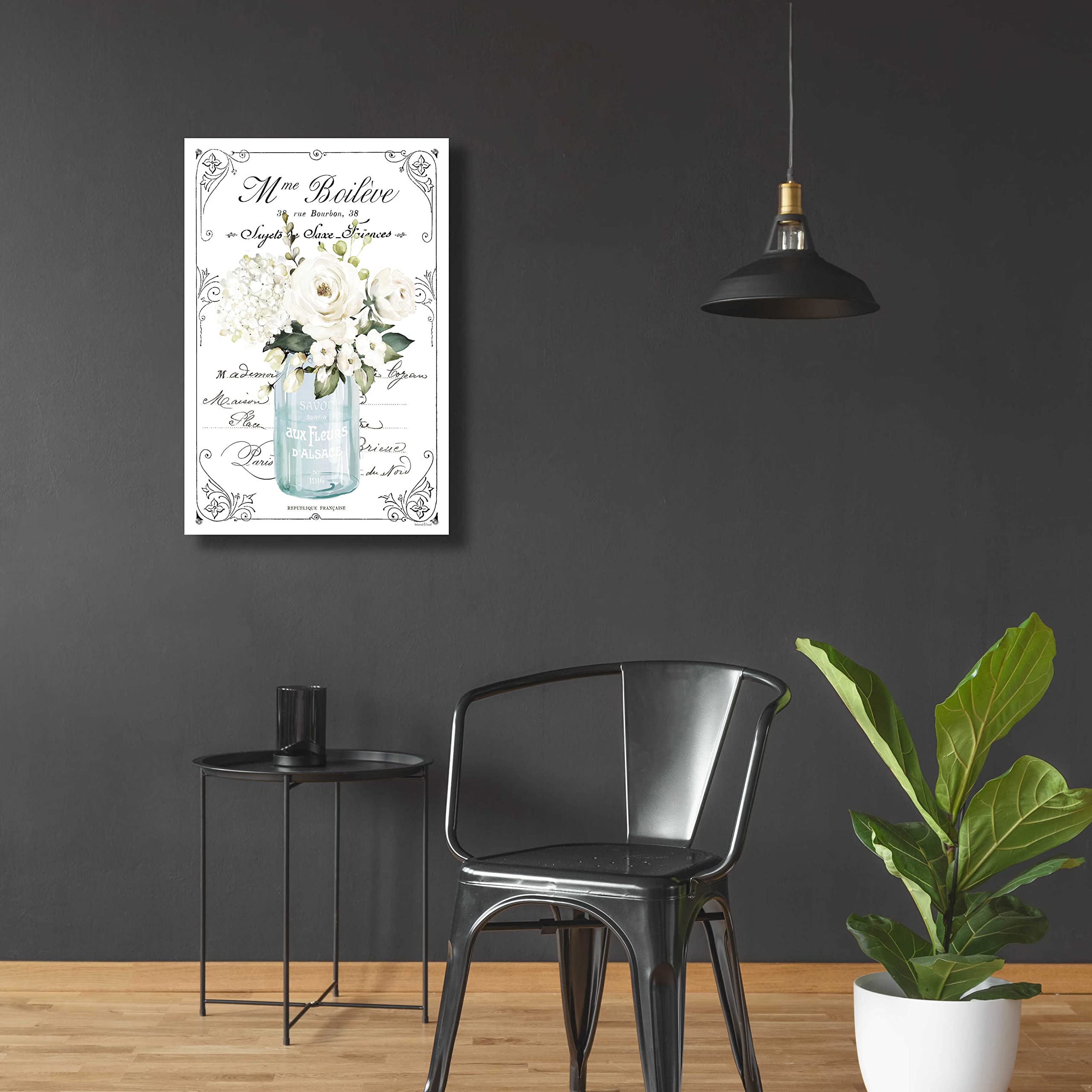 Epic Art 'French Bathroom Set II' by Lettered & Lined - 24