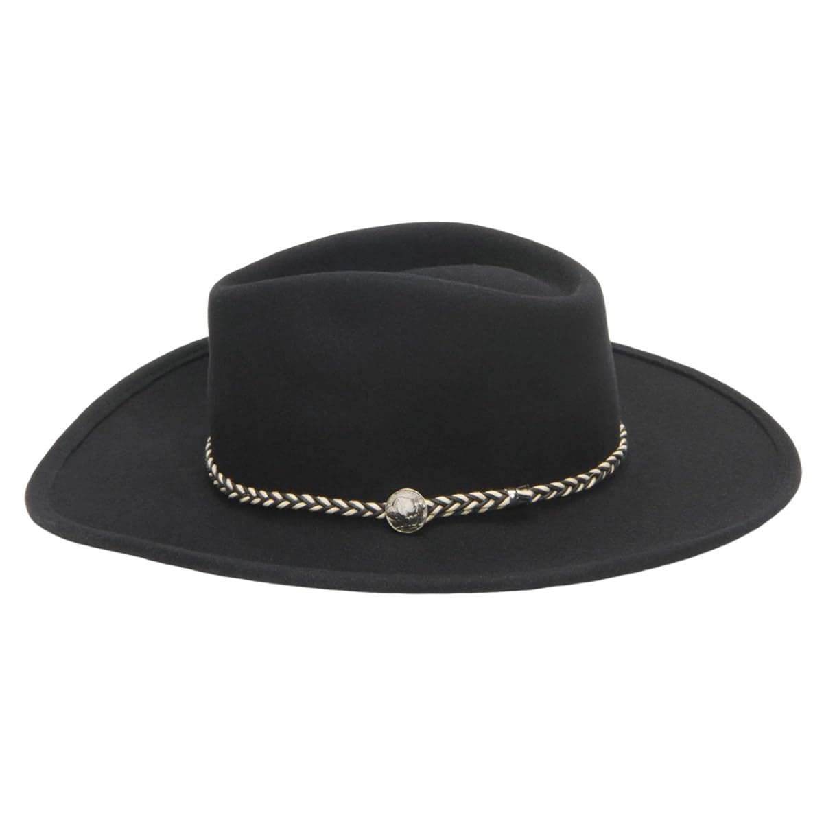 Stetson Unisex Rawhide Western Cowboy Hat for Men & Women - SBRAWH-833423 - Perfect for Rodeo, Country Music Festivals & Outdoor Adventures
