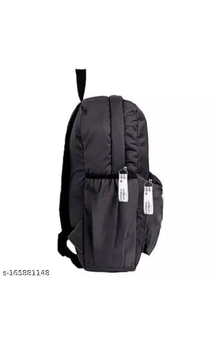 Toil Moil 30L Large Comfortable Black Backpack - Durable Casual Daypack for College, School, Travel & Outdoor Activities
