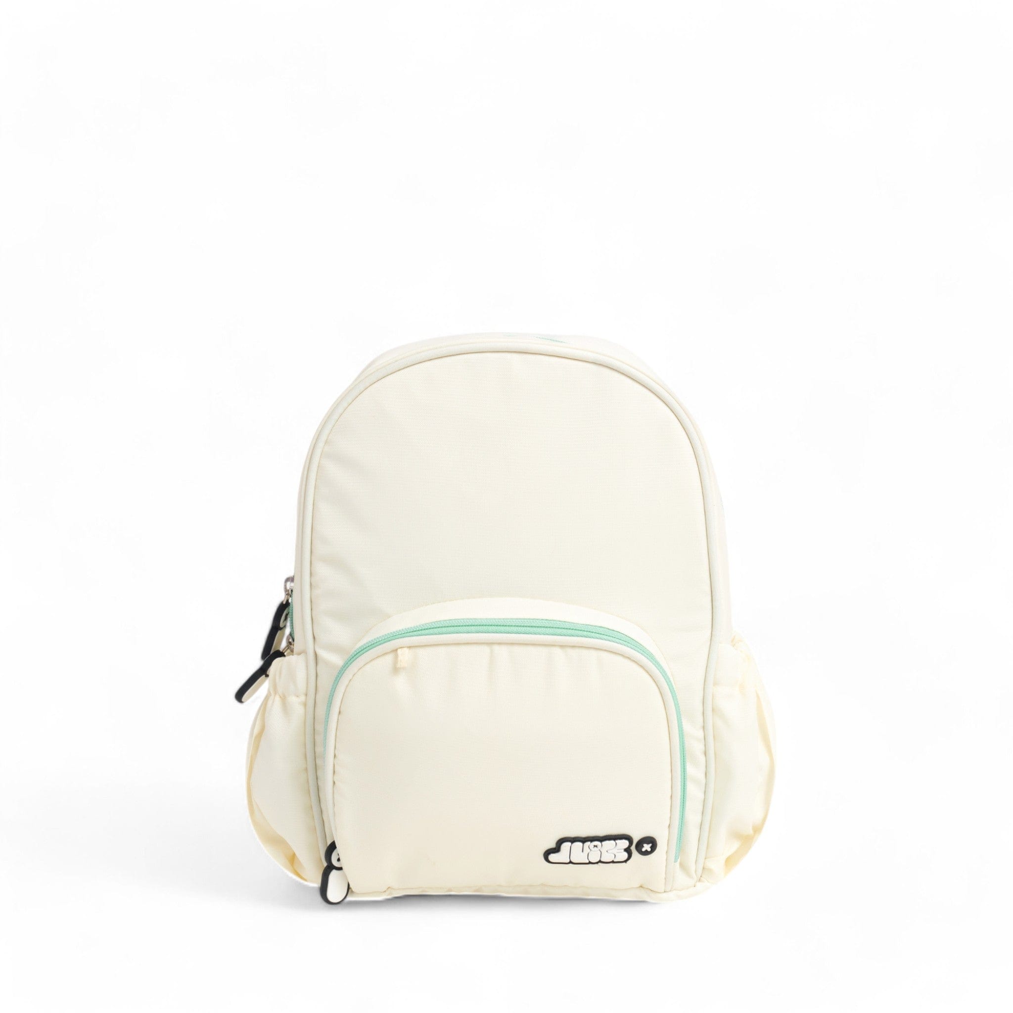 Moji Small Backpack for Women & Teens - Lightweight Mini Backpack Cream Color - Perfect for School, Travel, Gym & Everyday Use