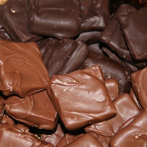 Premium Chocolate Covered Butter Toffee - No Melt Guarantee | Milk & Dark Chocolate Mix | 4 Pound Bulk Pack | Perfect for Gifts, Parties & Holiday Treats