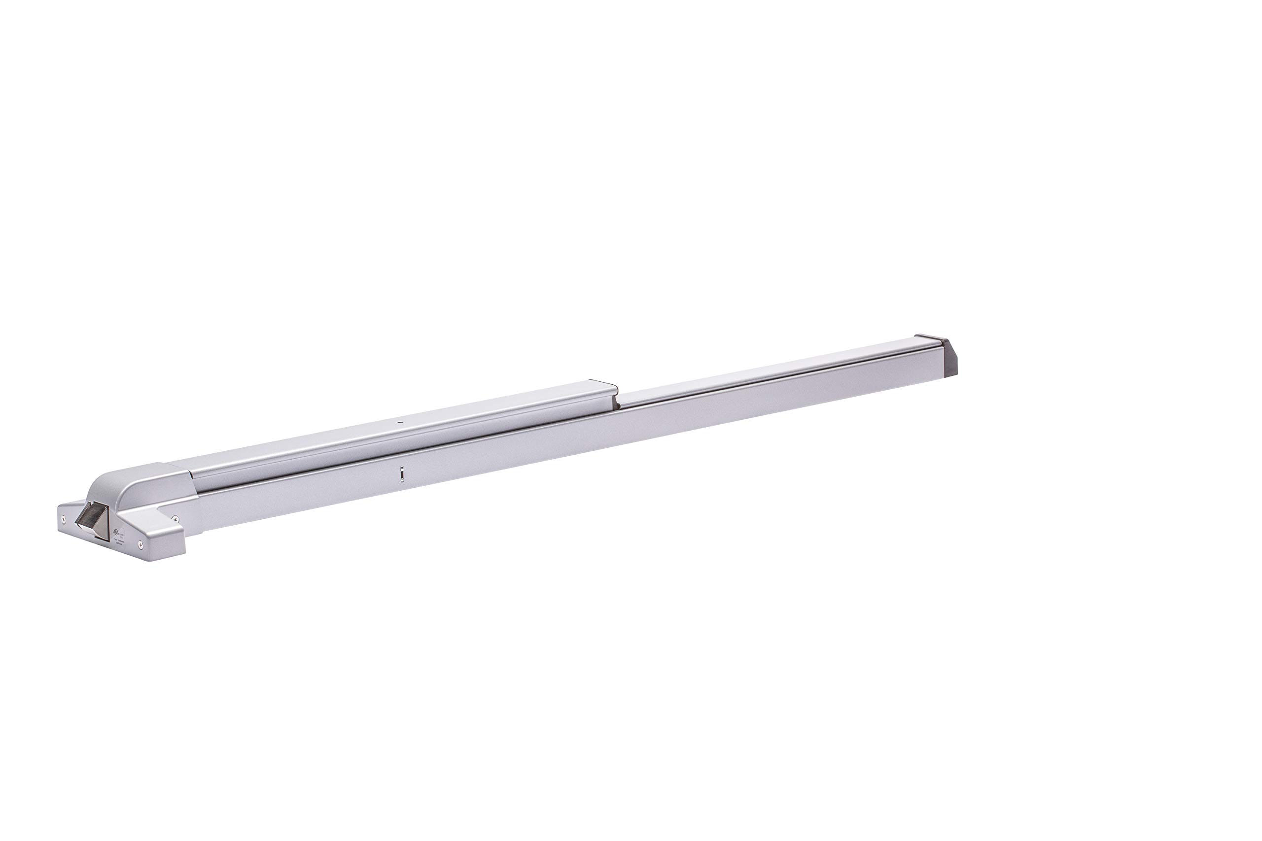 TACO ED-501XL-AL ED-501 XL Series Aluminum Rim Surface Exit Device - Heavy Duty Commercial Door Hardware for Schools, Hospitals & Office Buildings (Duranodic Finish)