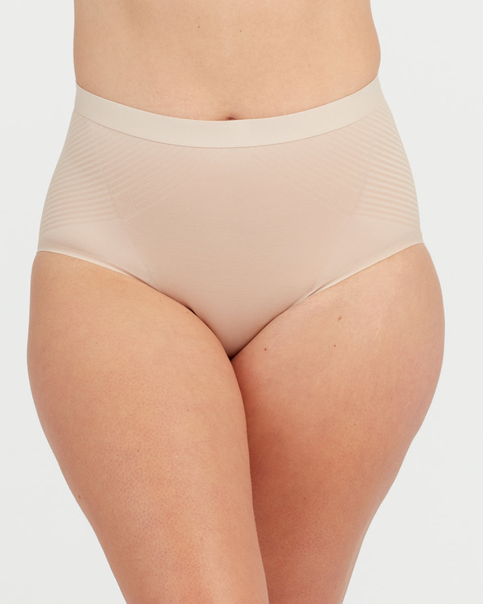 SPANX Shapewear Invisible Briefs for Women - Seamless High-Waisted Tummy Control Underwear - Perfect for Everyday Wear, Work & Special Occasions