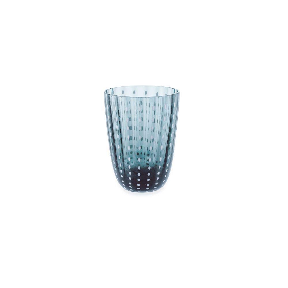 Villa D'Este Home Tivoli Set of 6 Elegant Water Glasses - Premium Crystal Clear Glassware for Dining, Entertaining & Everyday Use - Perfect for Parties, Weddings & Home Decor