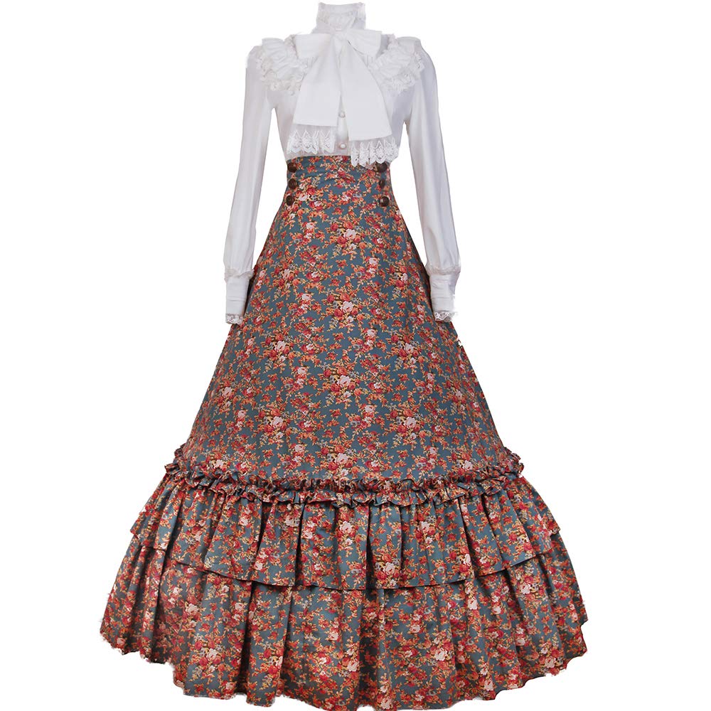 Elegant Victorian Ball Gown Dress for Women - Marie Antoinette Inspired Costume | Perfect for Halloween, Cosplay, Themed Parties & Historical Reenactments