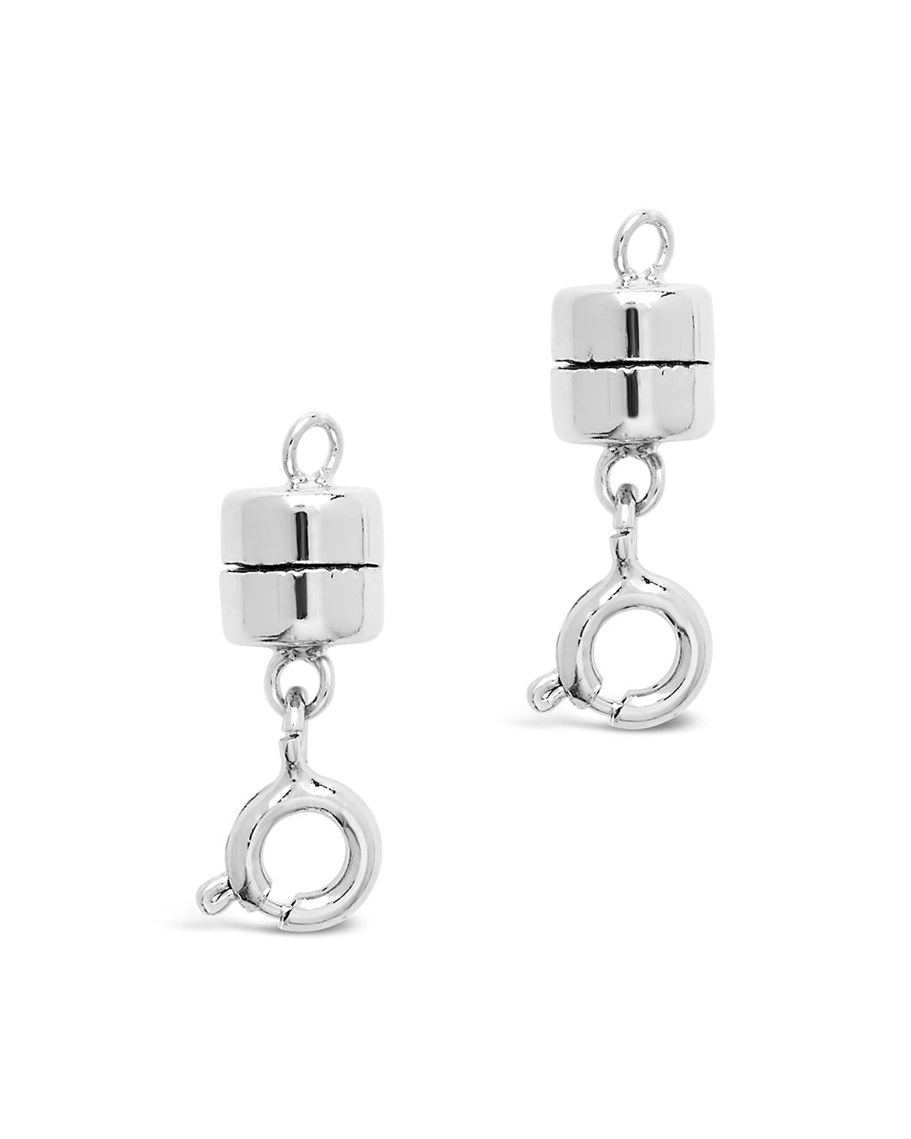 Magnetic Spring Ring Clasp - Secure Jewelry Fastener for Necklaces & Bracelets - Ideal for DIY Jewelry Making & Craft Projects