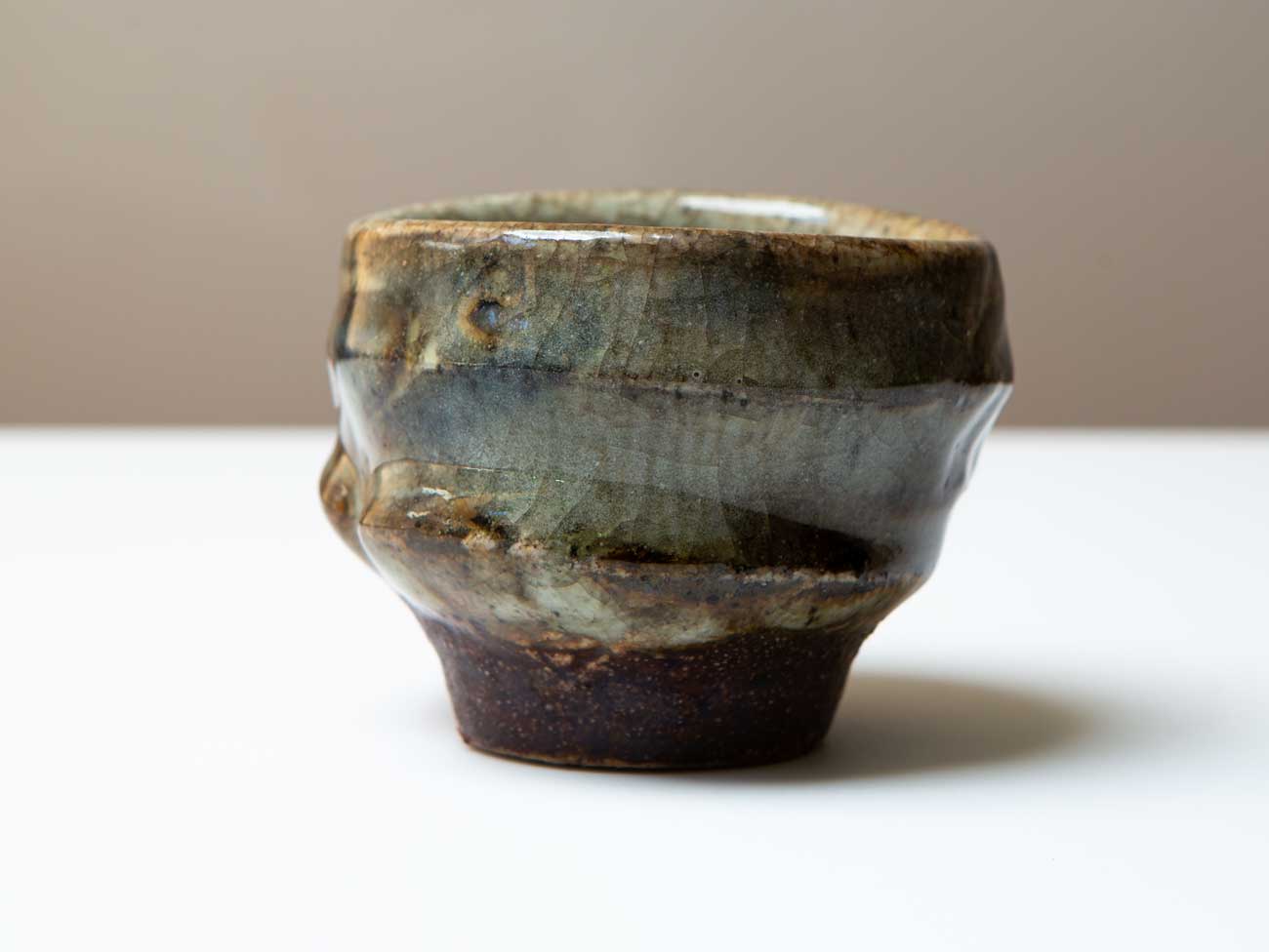 Handmade Small Monsoon Chawan Tea Bowl - Traditional Japanese Ceramic for Matcha, Sencha & Tea Ceremony - Perfect for Zen Meditation & Home Decor