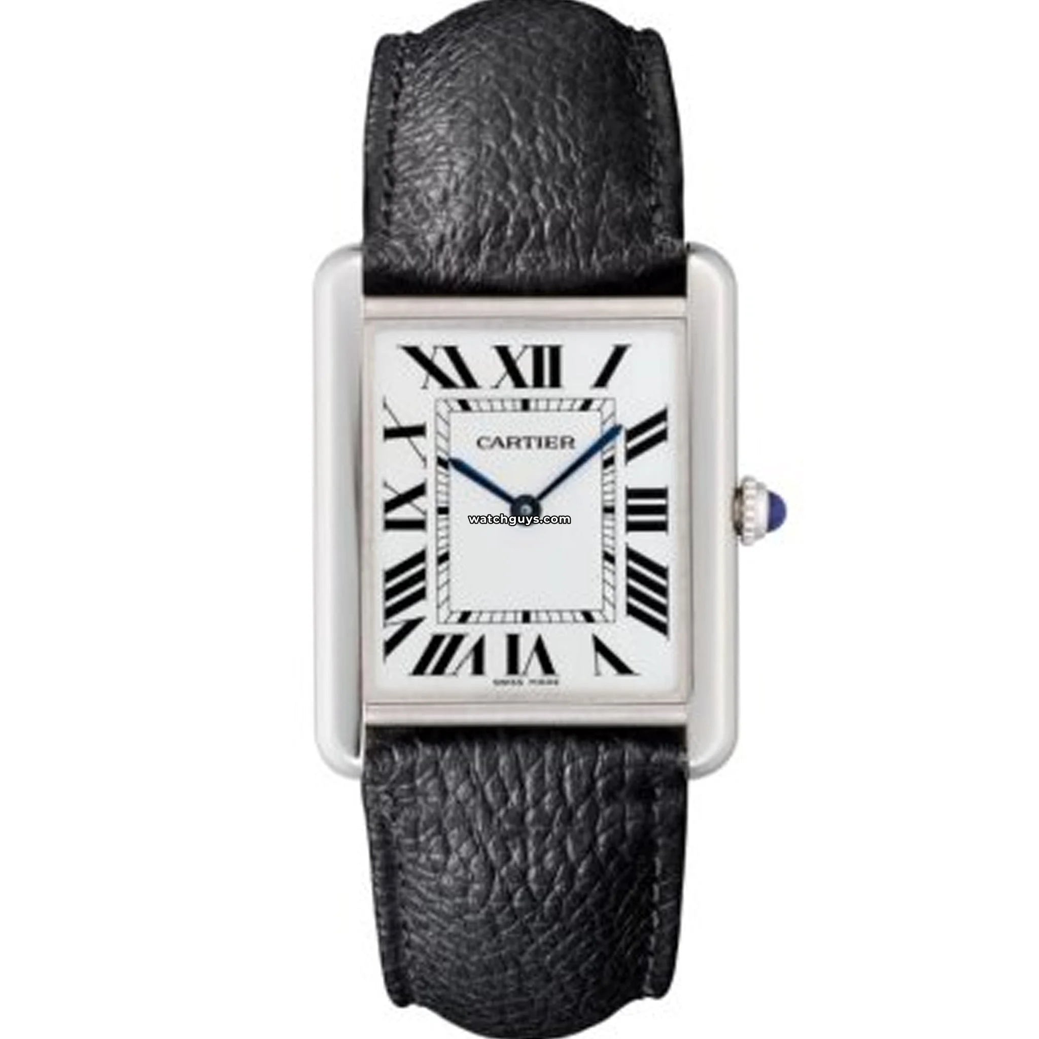Cartier Tank Large WSTA0028 Men's Luxury Watch - Classic Stainless Steel Dress Watch for Business & Formal Occasions