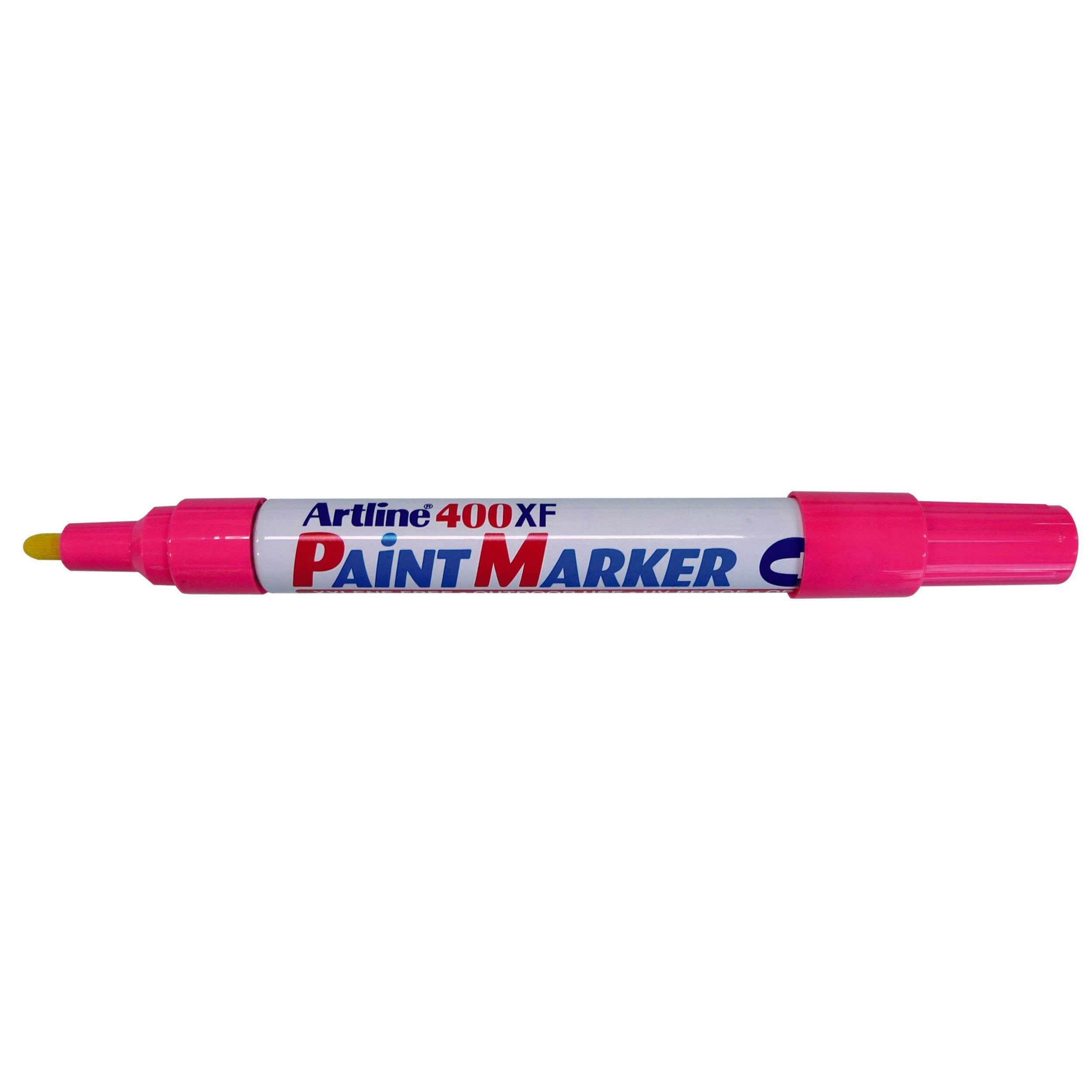 Artline 400 Pink Paint Marker Set - 12 Pack with 2.3mm Bullet Tip for DIY Crafts, Signage & Home Decor - Permanent Waterproof Ink for Artists & Professionals