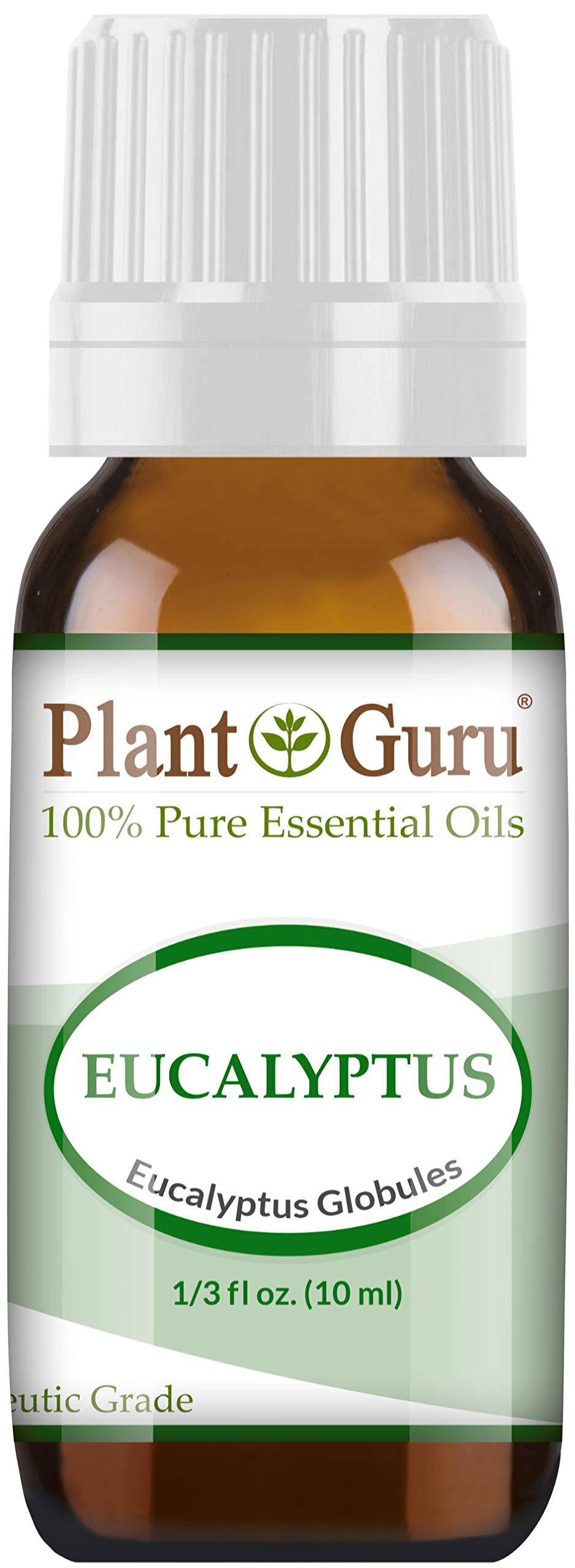 100% Pure Eucalyptus Essential Oil 10ml - Undiluted Therapeutic Grade for Aromatherapy, Sinus Relief & Congestion - Natural Remedy for Allergies, Cough, Cold & Respiratory Issues - Perfect for Diffusers, Massage & Home Spa Relaxation