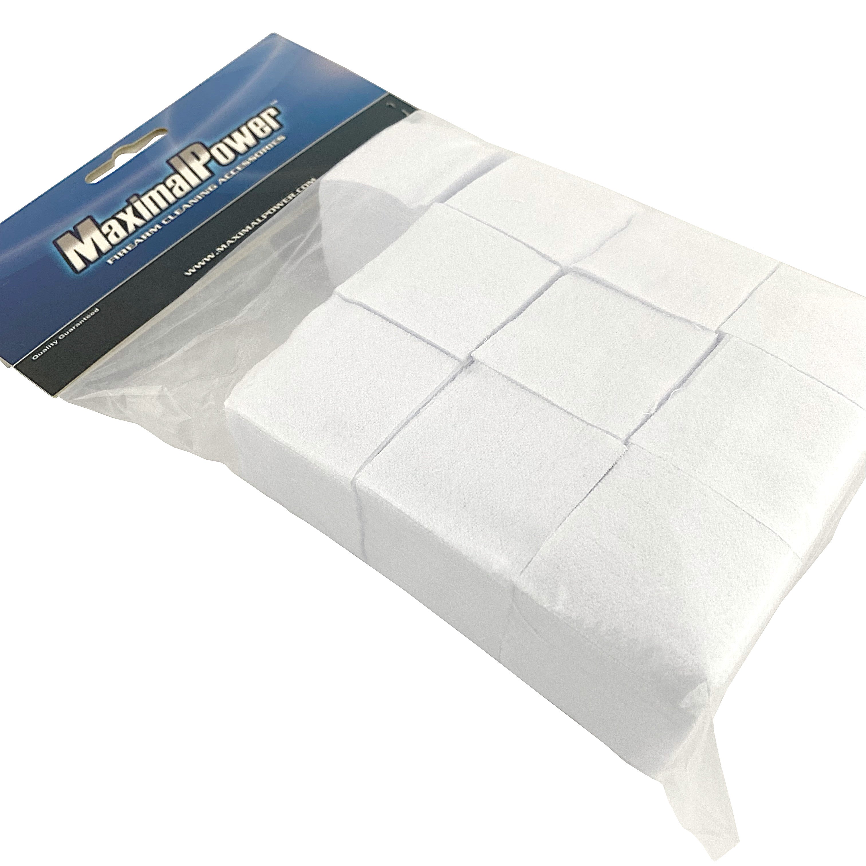 1 1/2 Inch Cotton Gun Cleaning Patches for .240 to .310 Caliber - 500 Count Bulk Pack - Perfect for Rifle, Pistol, and Shotgun Maintenance