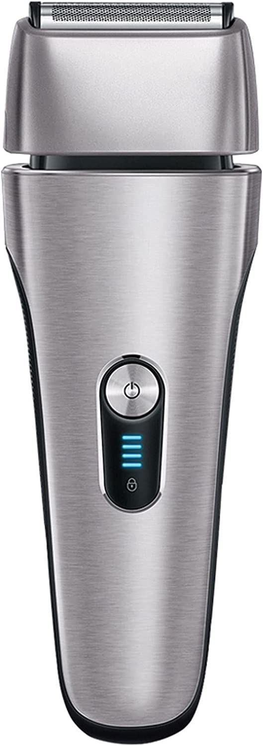 JYYBN Electric Razor for Men - Rechargeable Wet/Dry Waterproof Foil Shaver with Pop-up Beard Trimmer - Perfect for Travel, Gym & Daily Grooming at Home