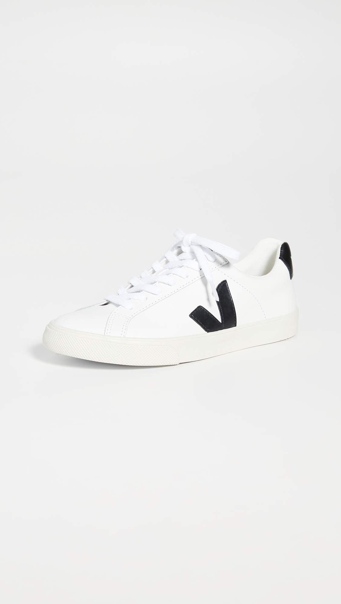 Veja Women's Esplar Sneakers - Extra White Leather Vegan Shoes | Comfortable & Sustainable Fashion for Casual Wear & Everyday Outfits