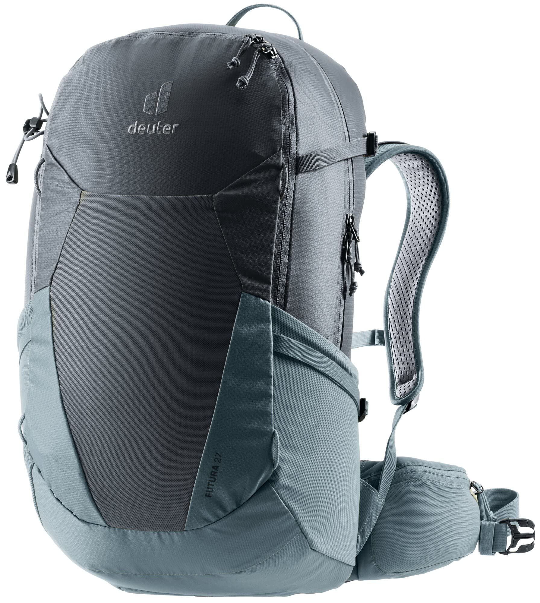 Deuter Futura 23 & 27 Hiking Backpacks - Lightweight Trekking Daypacks for Men & Women | Durable Graphite Color | Perfect for Day Hikes, Camping & Outdoor Adventures