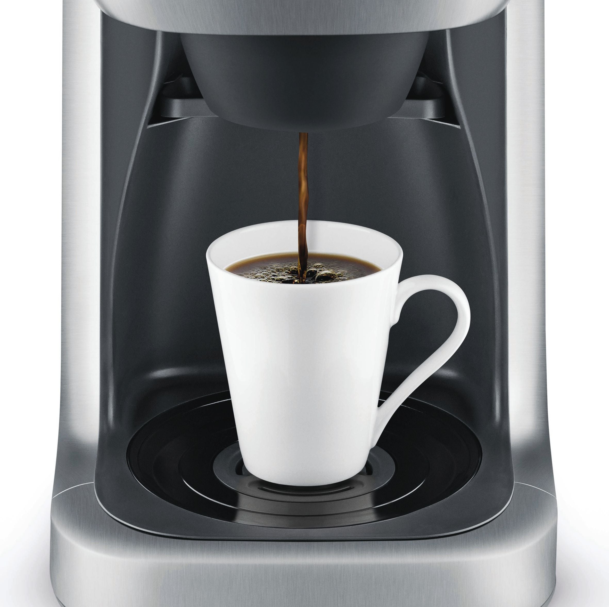 Breville Grind Control™ BDC650BSS Programmable Coffee Maker with Built-in Grinder - Freshly Ground Coffee for Home & Office Use