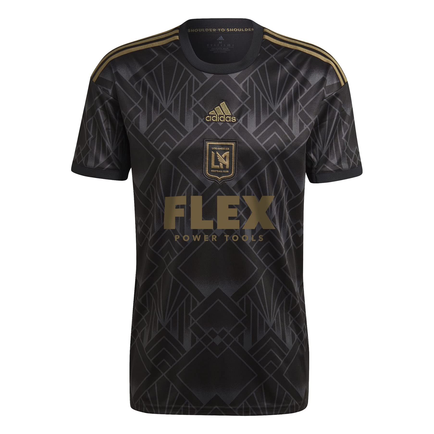 Adidas LAFC Men's Home Soccer Jersey - Black & Gold Official MLS Jersey for Fans & Players | Game Day, Training & Casual Wear