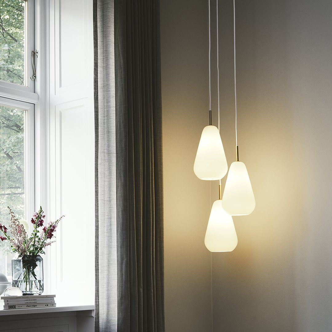 Anoli 3-Light Crystal Chandelier - Elegant Modern Ceiling Light Fixture for Dining Room, Bedroom, or Living Room Decor