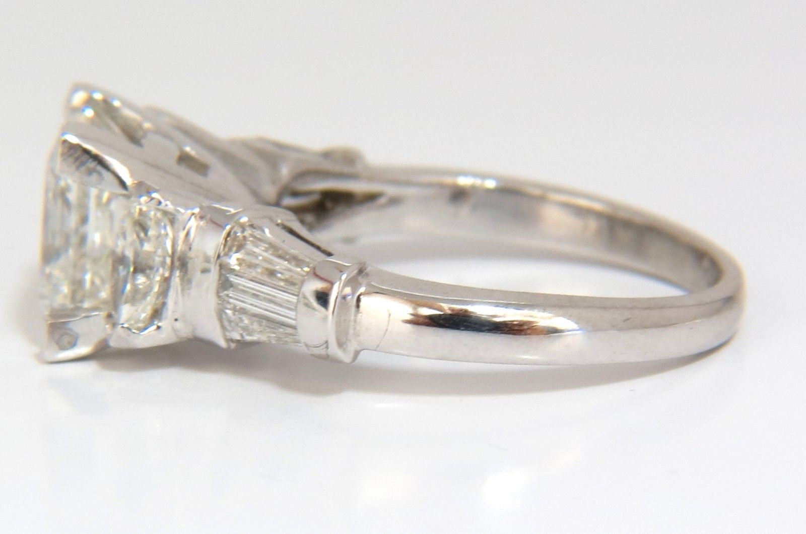 GIA Certified 4.77 Carat Princess Cut Diamond Engagement Ring - G/SI1 Platinum Setting - Perfect for Proposals, Anniversaries & Special Occasions