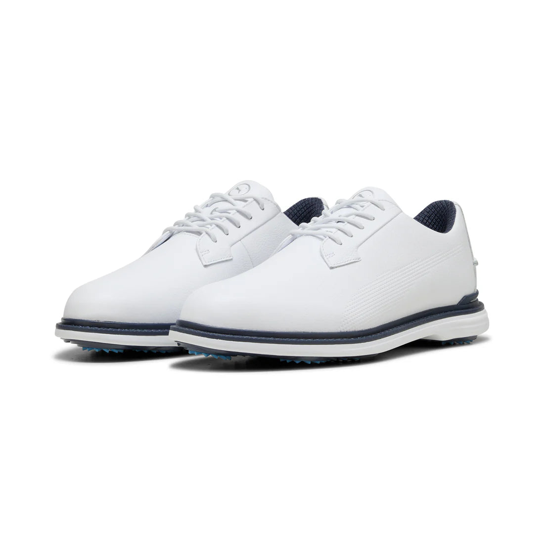 Puma Royale Sneakers for Men & Women - White & Navy Blue Casual Shoes for Running, Walking & Gym - Comfortable Athletic Footwear for Everyday Wear