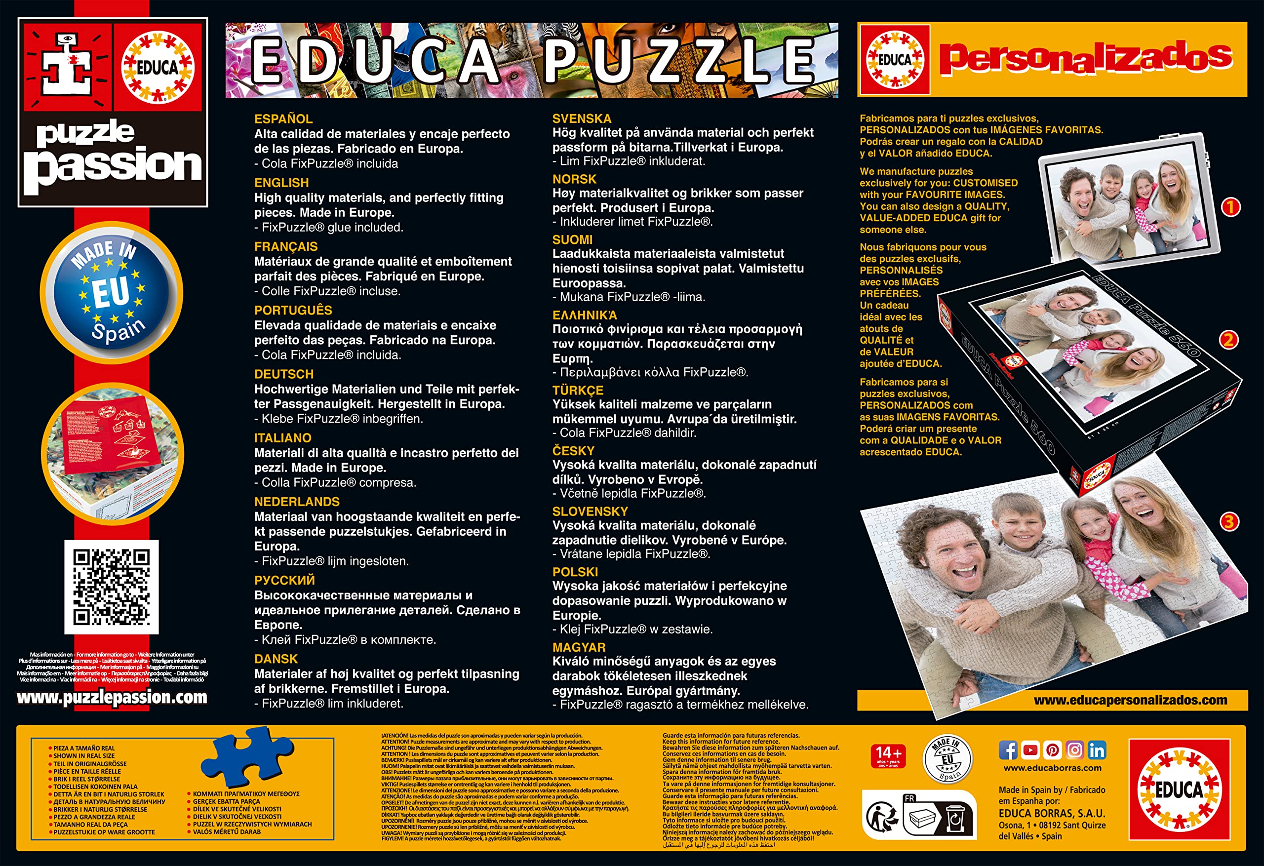Educa 2000-Piece Jigsaw Puzzle for Adults | Epicerie Landscape Puzzle (17128) - Perfect for Relaxation, Family Bonding & Home Decor