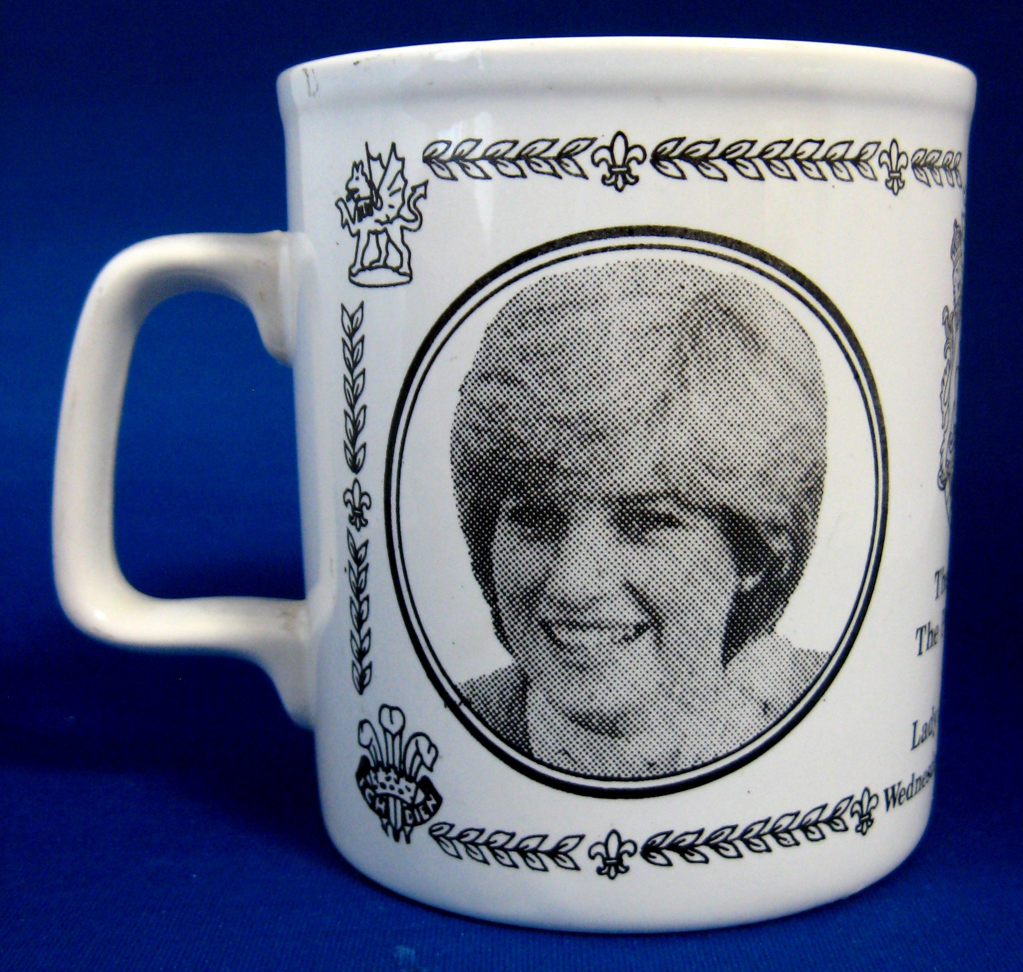 Royal Wedding Souvenir Mug - Prince Charles and Princess Diana 1981 Ceramic Cup with Photos - Perfect for Collectors, Gift Giving, and Tea or Coffee Lovers