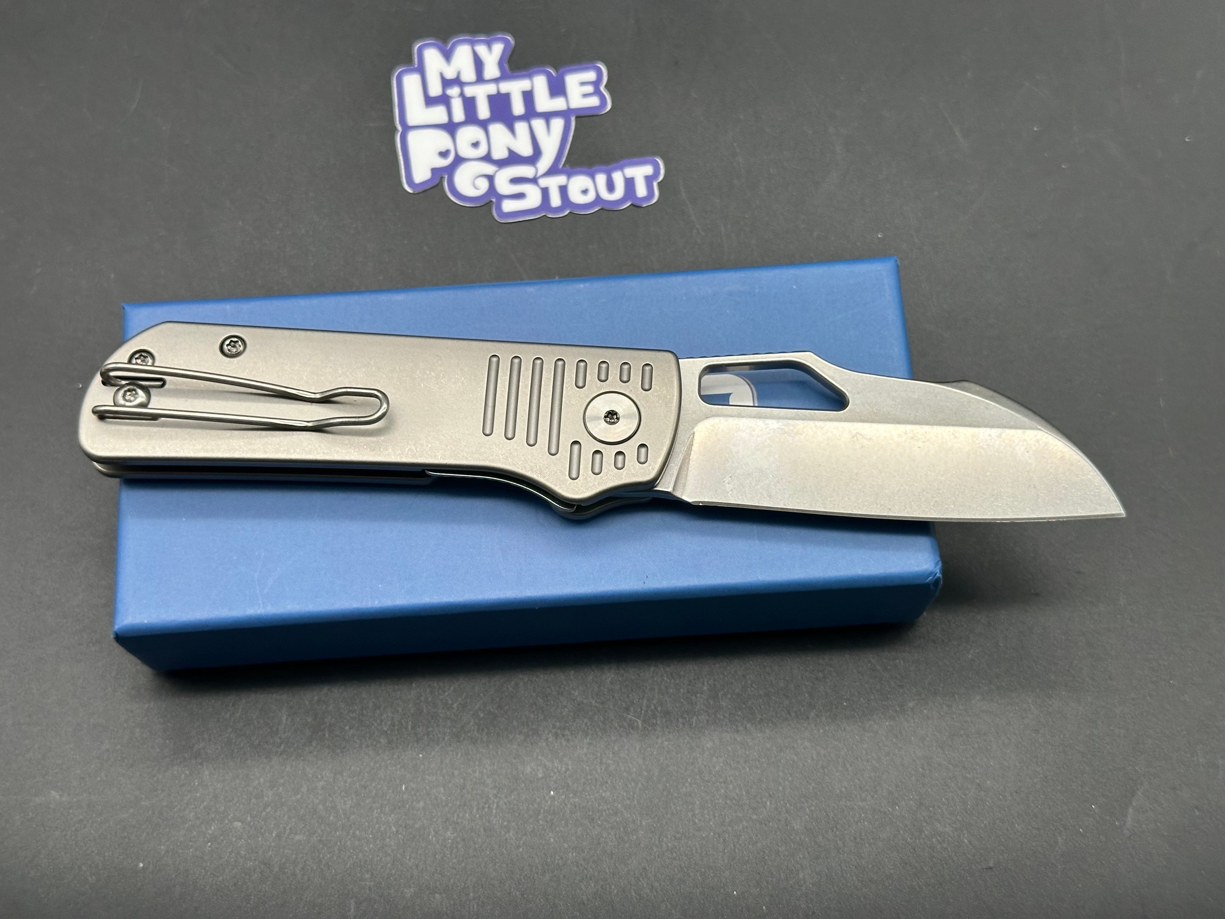 DIVO Premium Pony Stout Folding Knife - 2.84