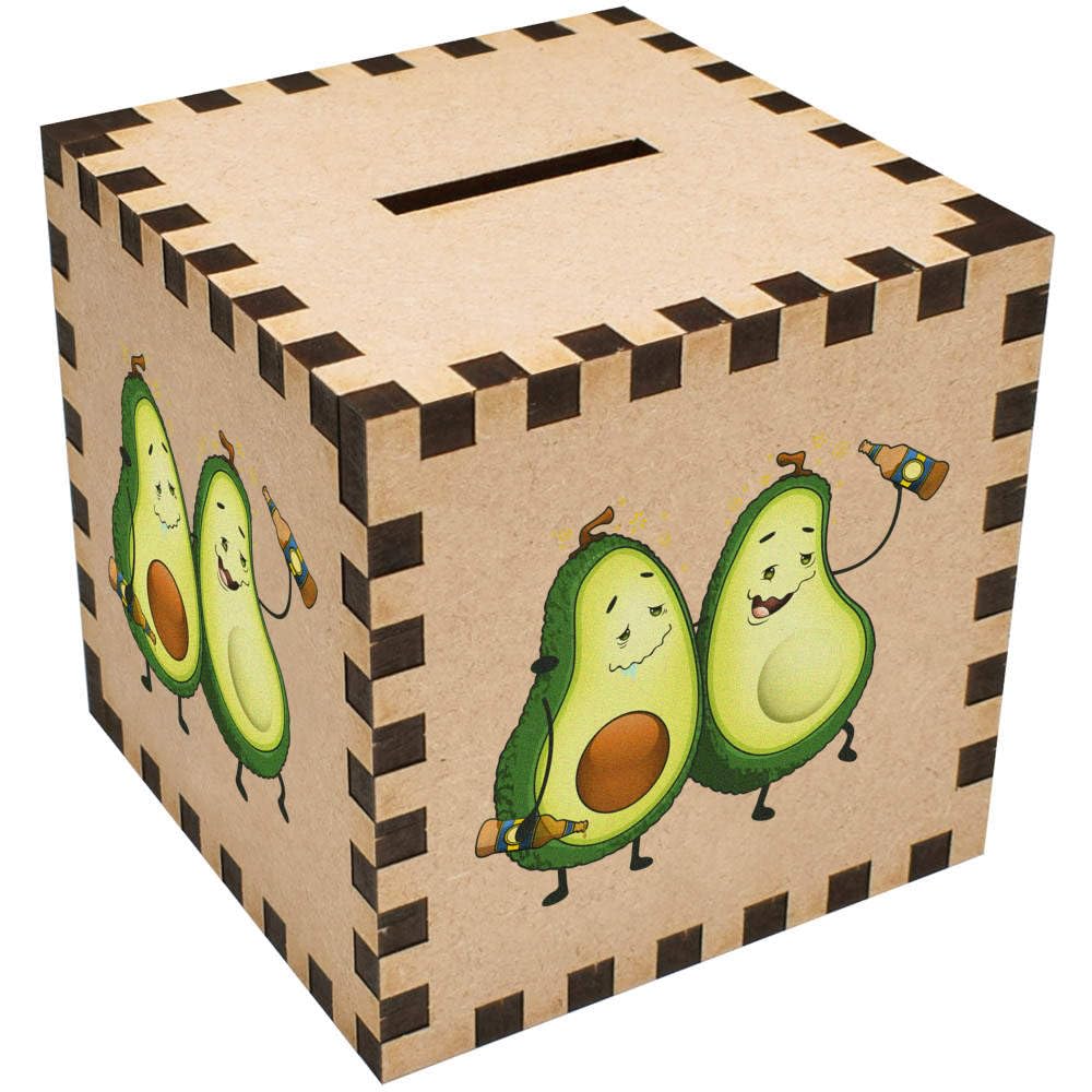 Piggy Bank for Kids - Smashed Avocados Design Money Box (MB00075141) - Fun Savings Jar for Allowance & Birthday Gifts | Perfect for Home, Classroom & Financial Education