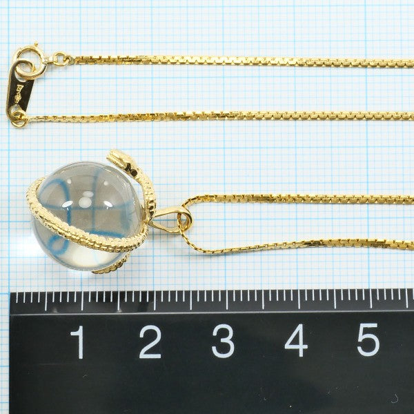 18K Yellow Gold Quartz Necklace for Women - Elegant & Durable Jewelry Gift for Birthday, Anniversary & Special Occasions