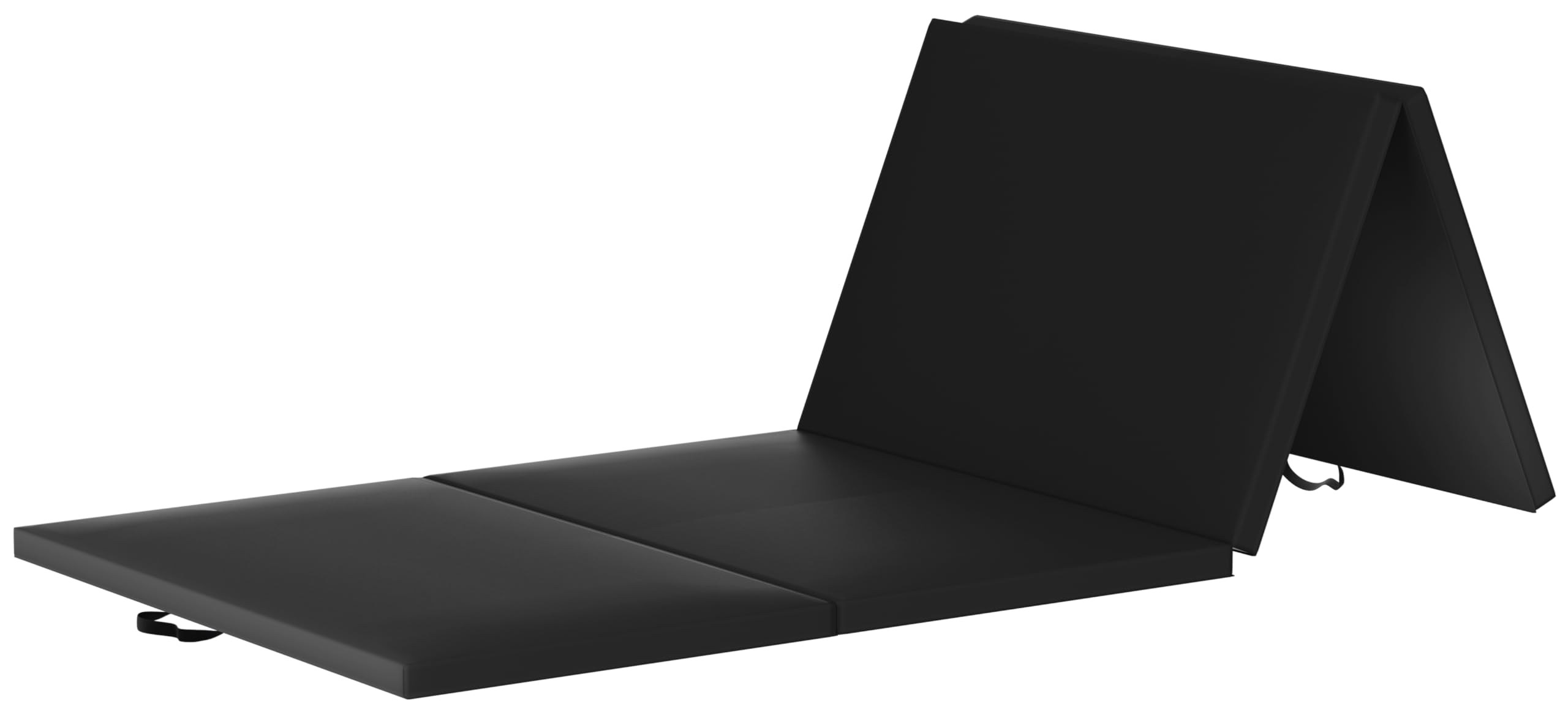 BalanceFrom Foldable Gymnastics Mat - Non-Slip Home Gym Floor Exercise Mat for Yoga, Tumbling & Workouts - Perfect for Home Gym, Kids Playroom & Fitness Studio