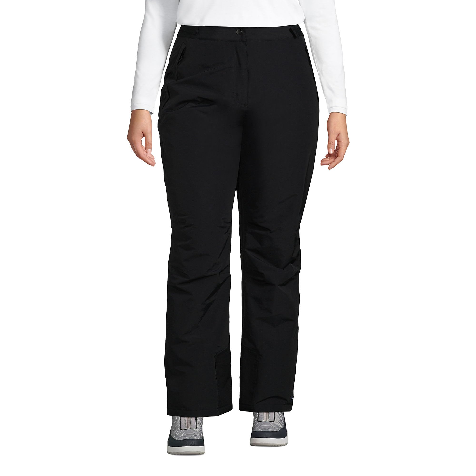 Lands' End Women's Squall Waterproof Insulated Snow Pants - Winter Skiing, Snowboarding & Outdoor Activities