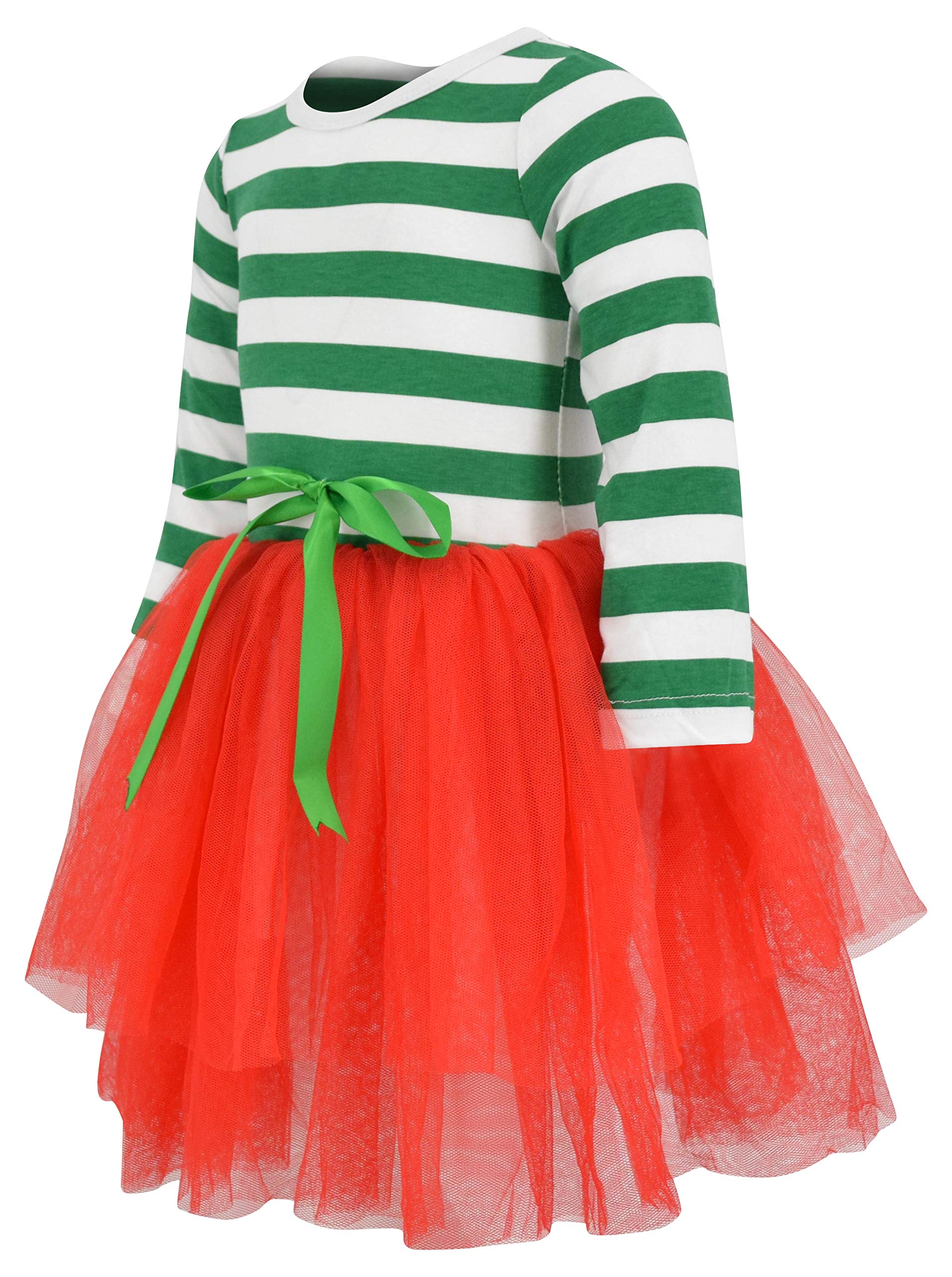 Girls Long Sleeve Tulle Tutu Dresses for Kids & Toddlers - Elegant Party, Birthday, Photo Shoot & Special Occasion Outfits